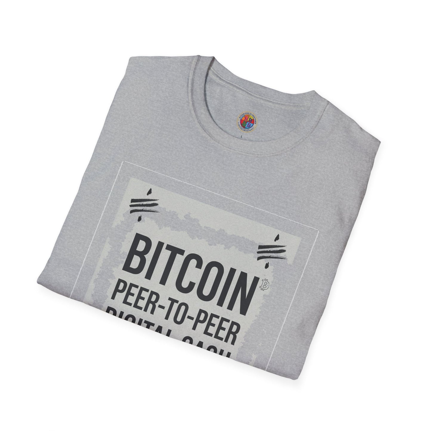 Bitcoin Peer-to-Peer Digital Cash System T-Shirt