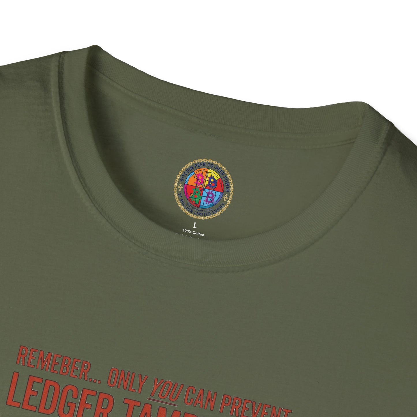 Smokey the Bear Bitcoin T-Shirt — Decentralization Design
