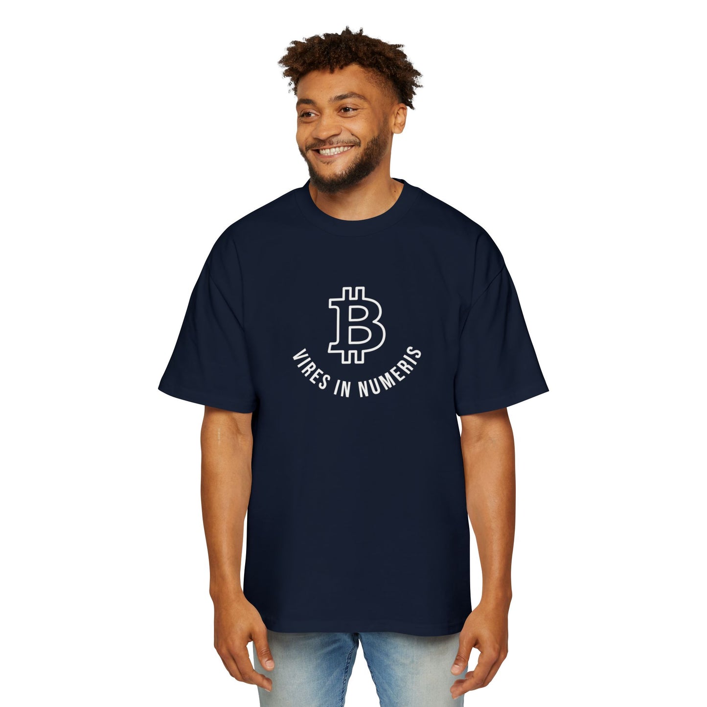Bitcoin Maxis Tee — "Vires in Numeris" Code Graphic