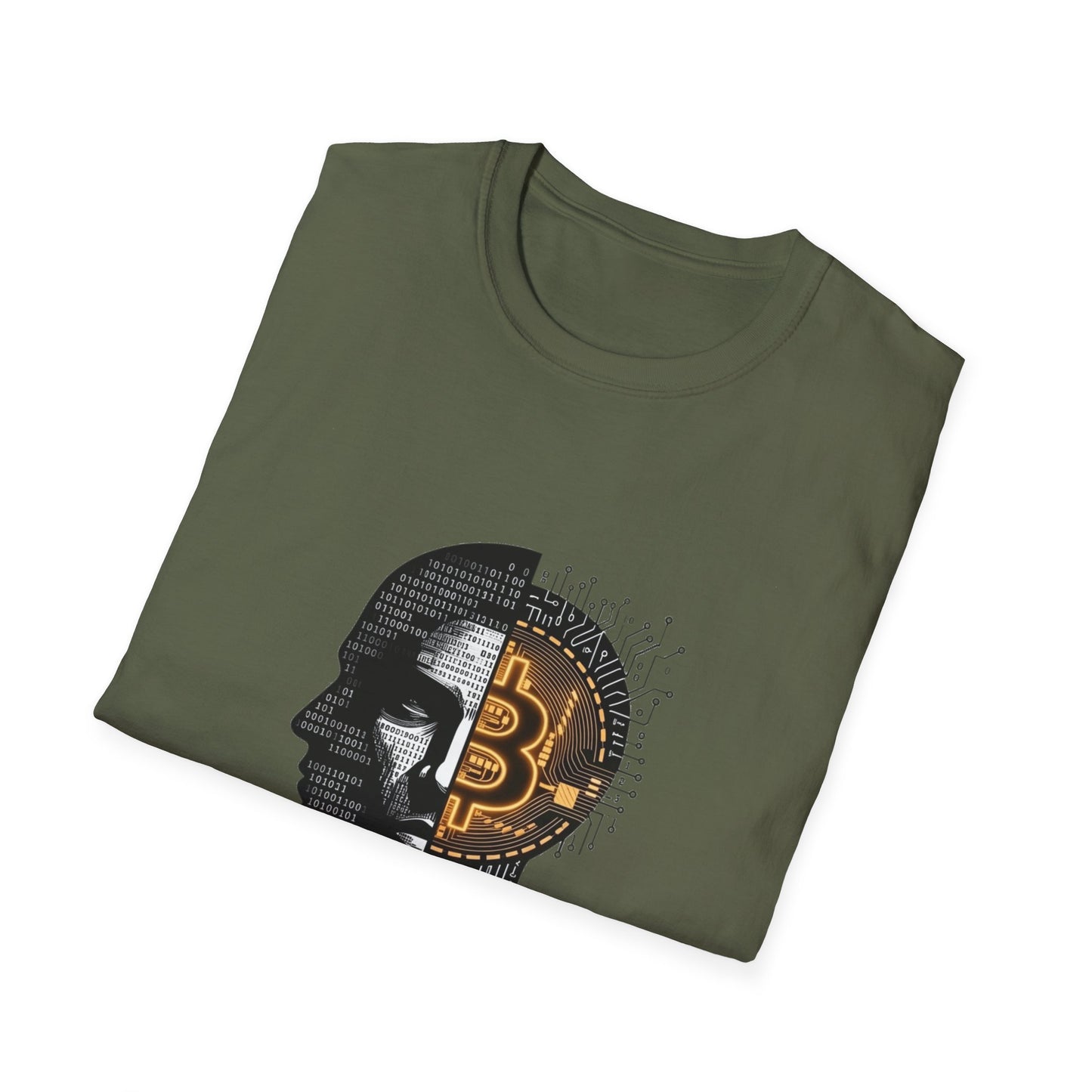 Bitcoin Mind T-Shirt — "Think Decentralized" Crypto Graphic Tee