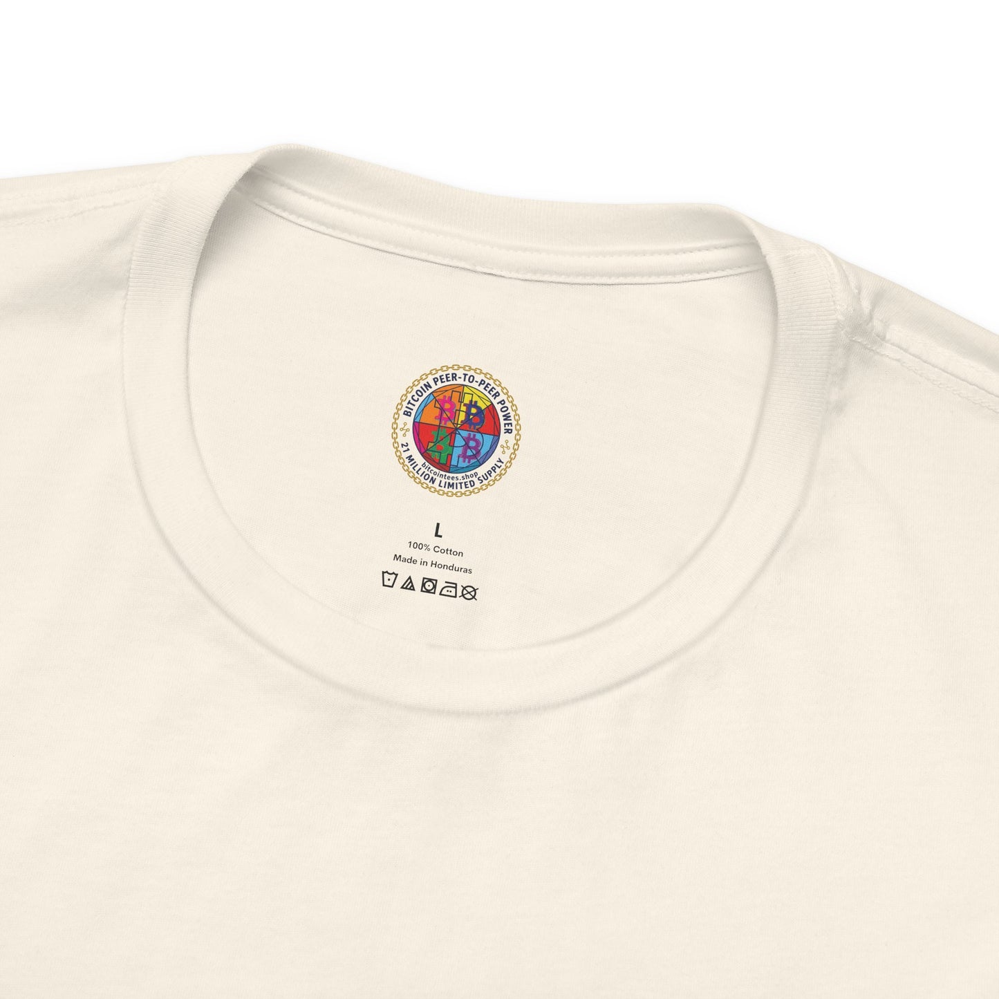 Bitcoin Growth Cartoon Tee — Crypto Stairs Illustration T-Shirt