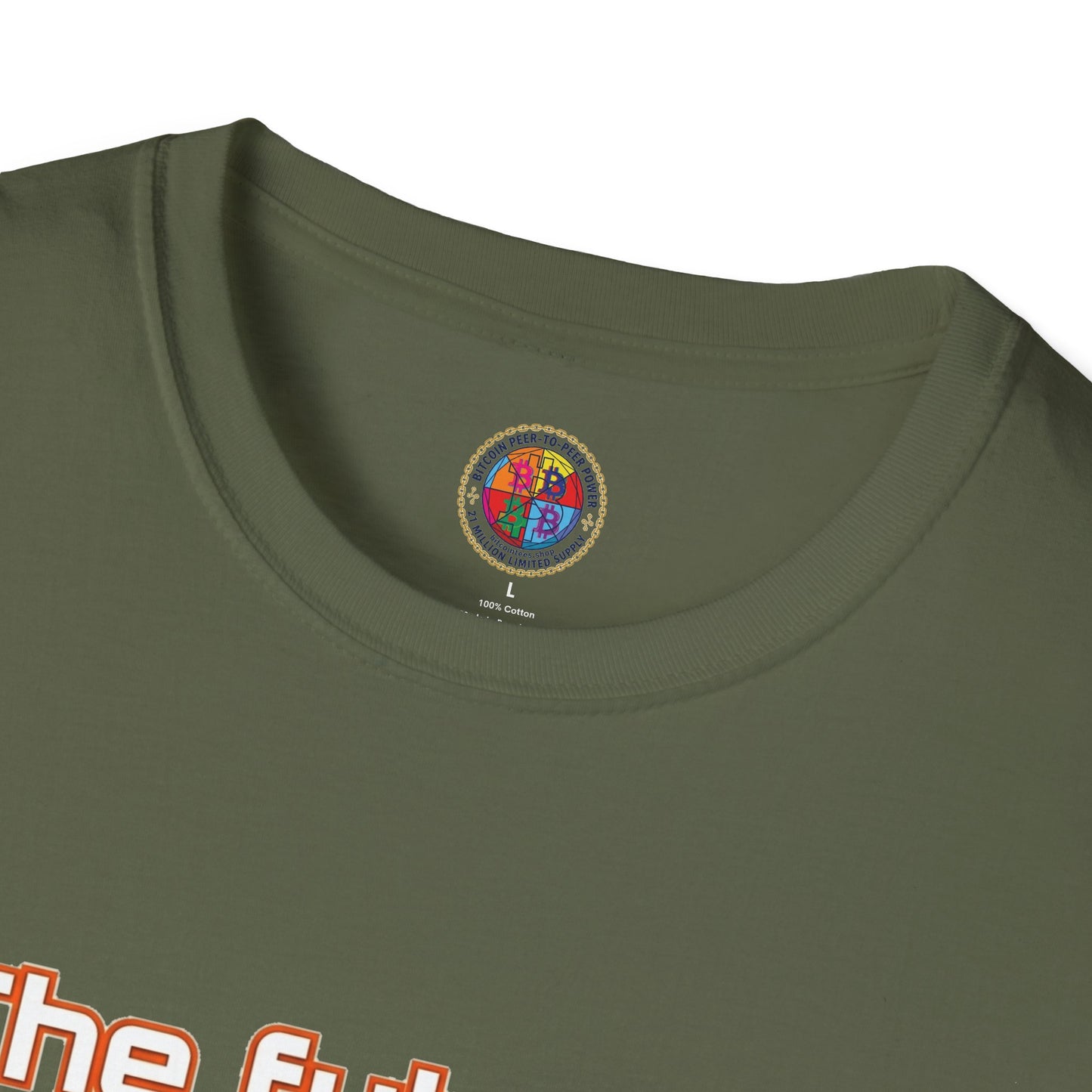 Bitcoin T-Shirt — “The Future’s Bright, The Future’s Orange” Crypto Tee
