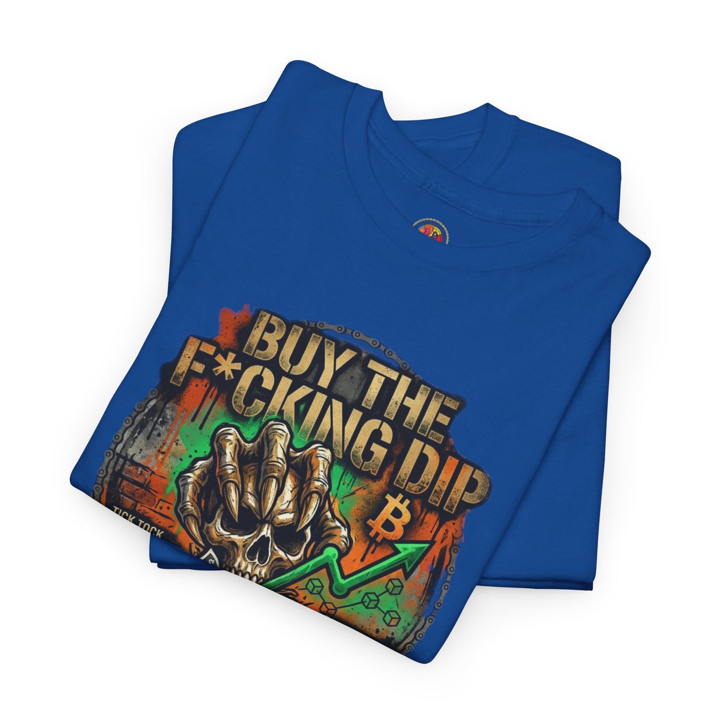 Buy The F*cking Dip Graphic Tee — Stock Market Crypto HODL Trading Shirt
