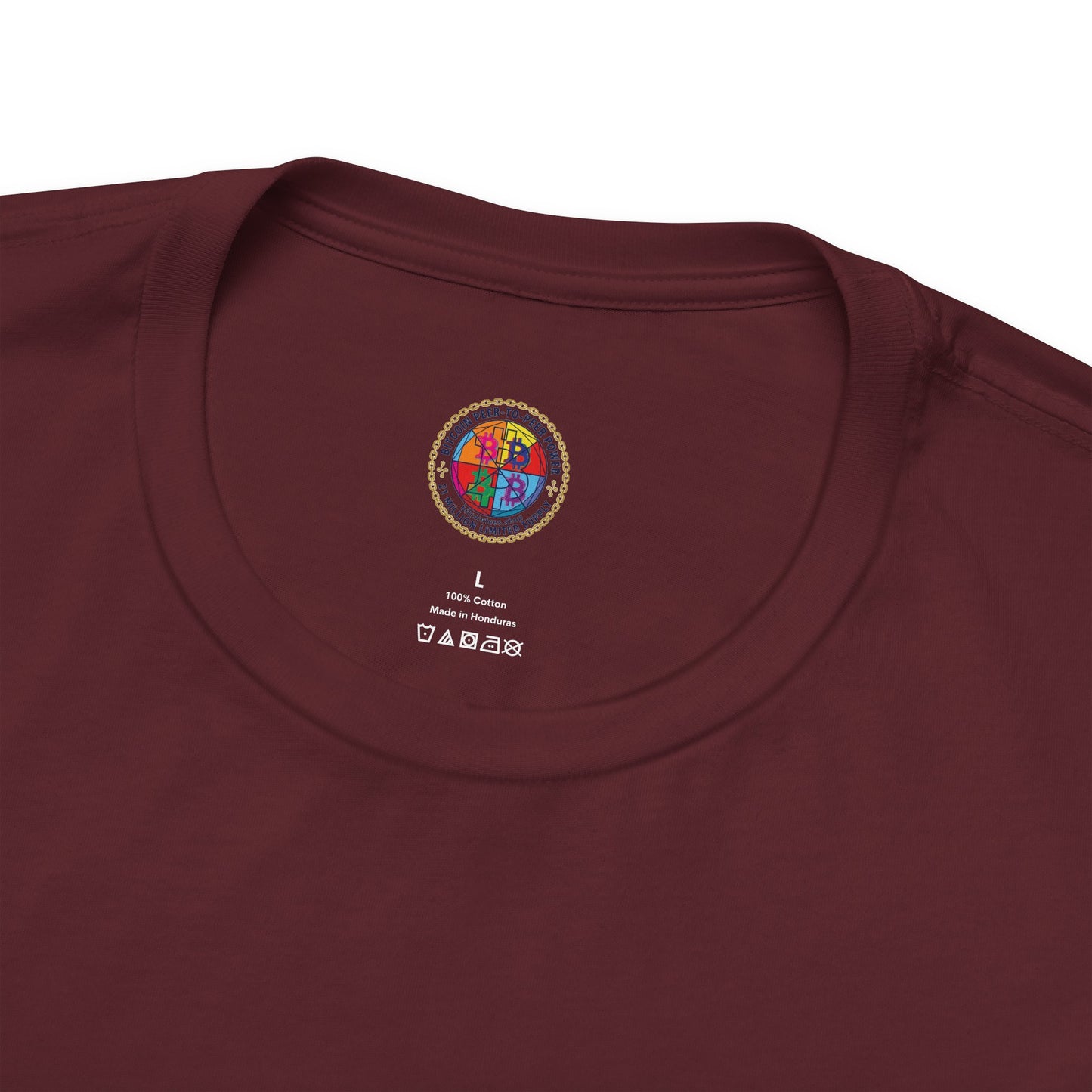 Bitcoin Growth Cartoon Tee — Crypto Stairs Illustration T-Shirt