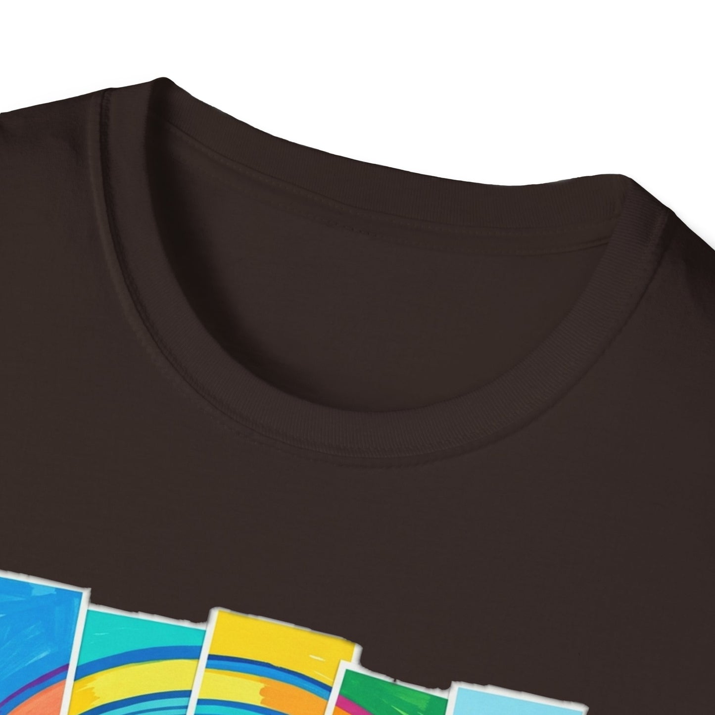 Bitcoin Decentralized Graphic T-Shirt — Colorful Crypto Logo Tee
