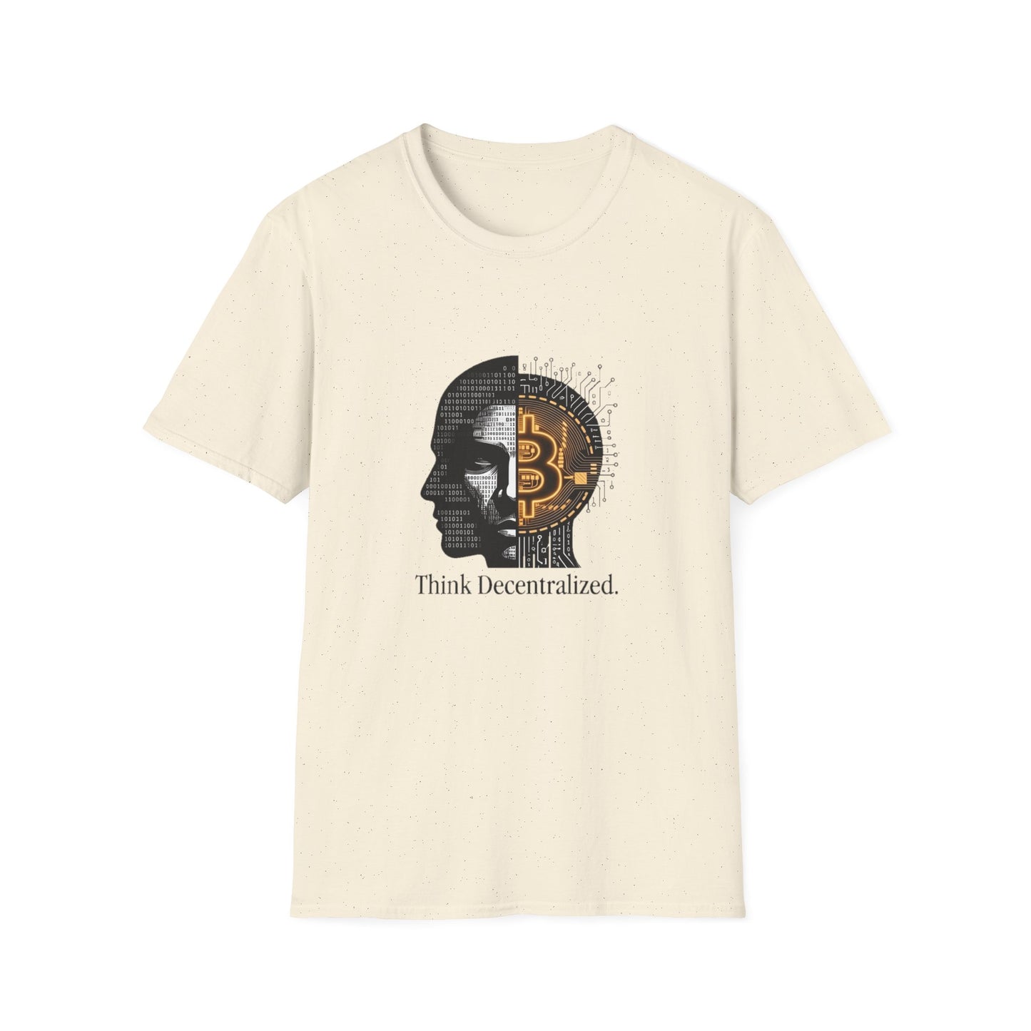 Bitcoin Mind T-Shirt — "Think Decentralized" Crypto Graphic Tee