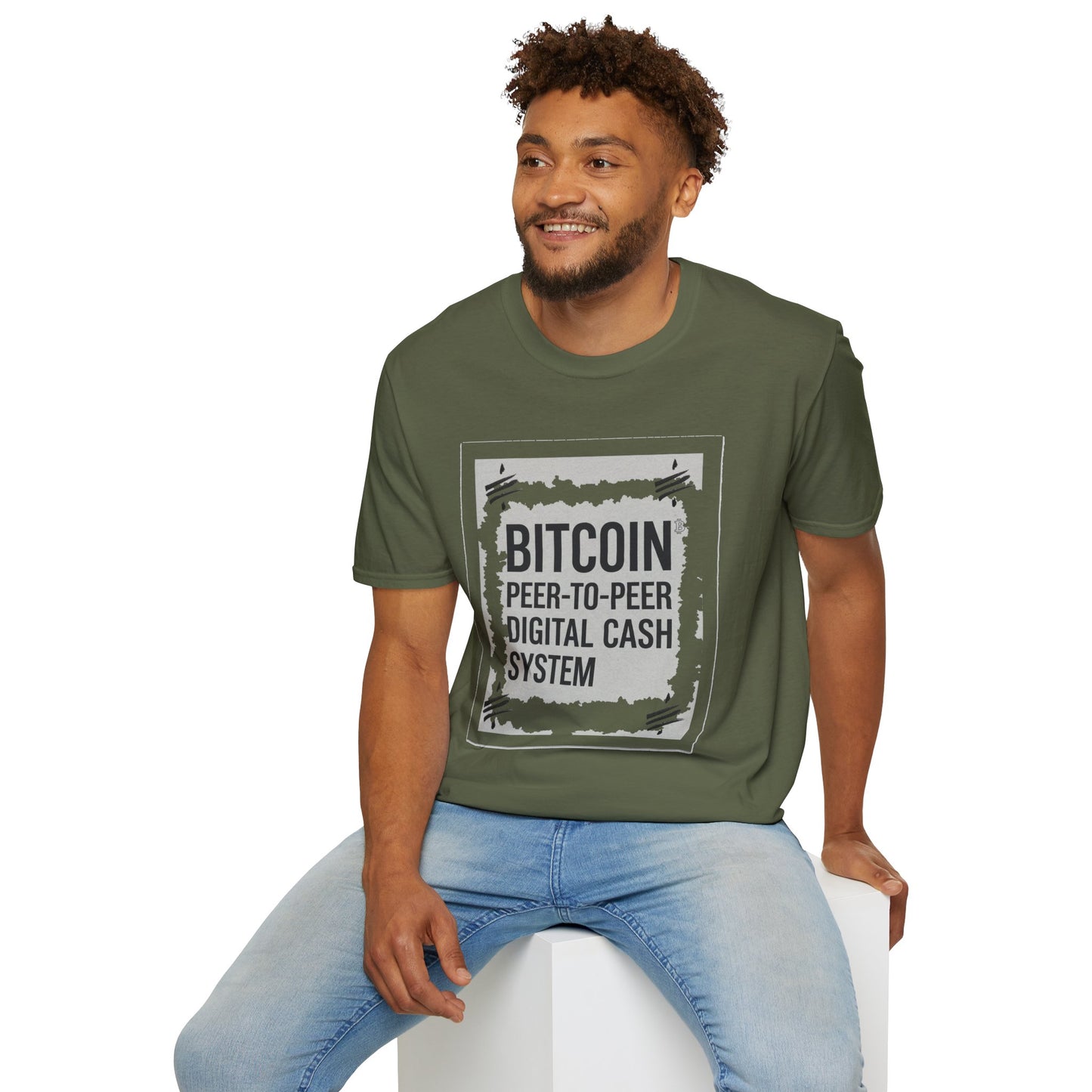 Bitcoin Peer-to-Peer Digital Cash System T-Shirt