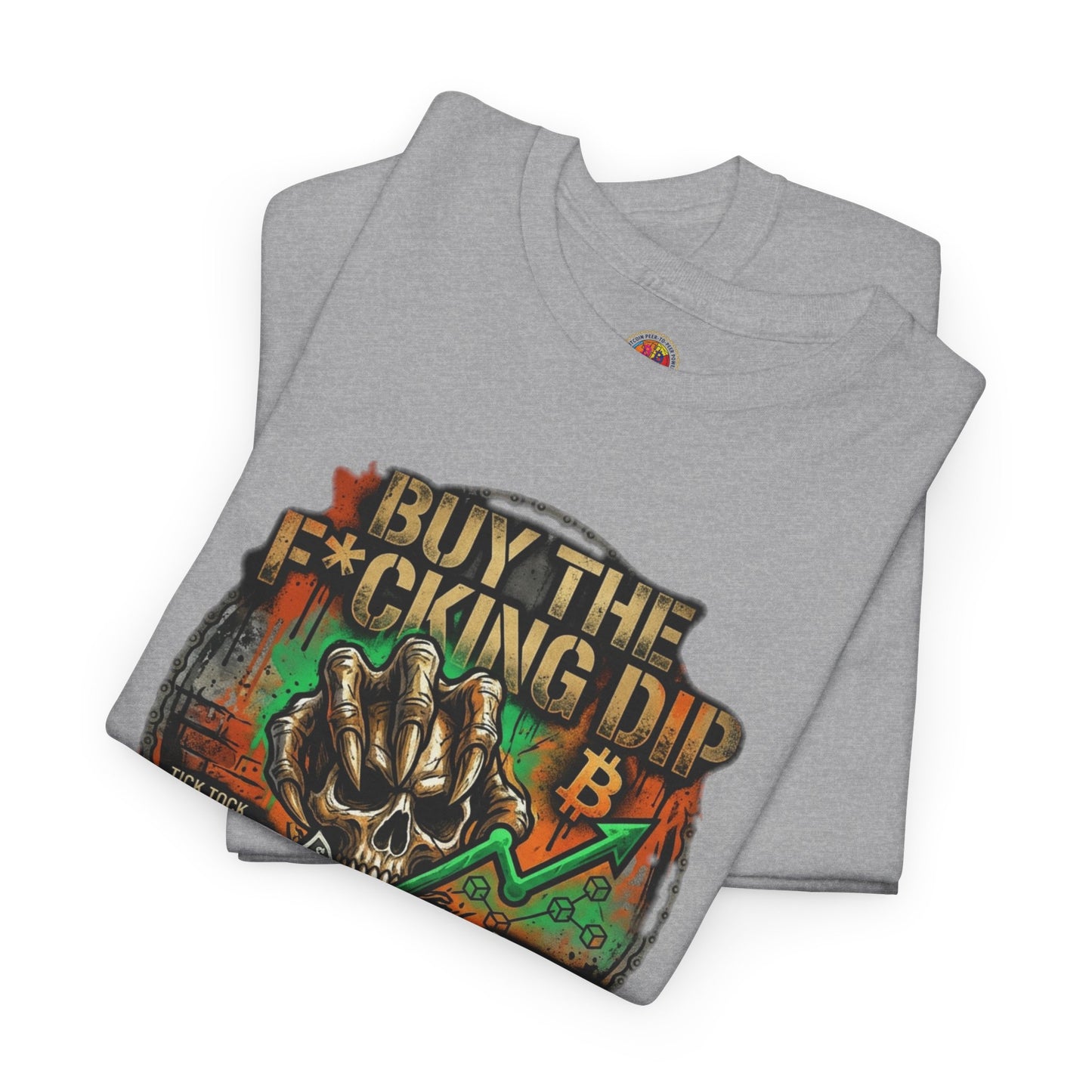 Buy The F*cking Dip Graphic Tee — Stock Market Crypto HODL Trading Shirt