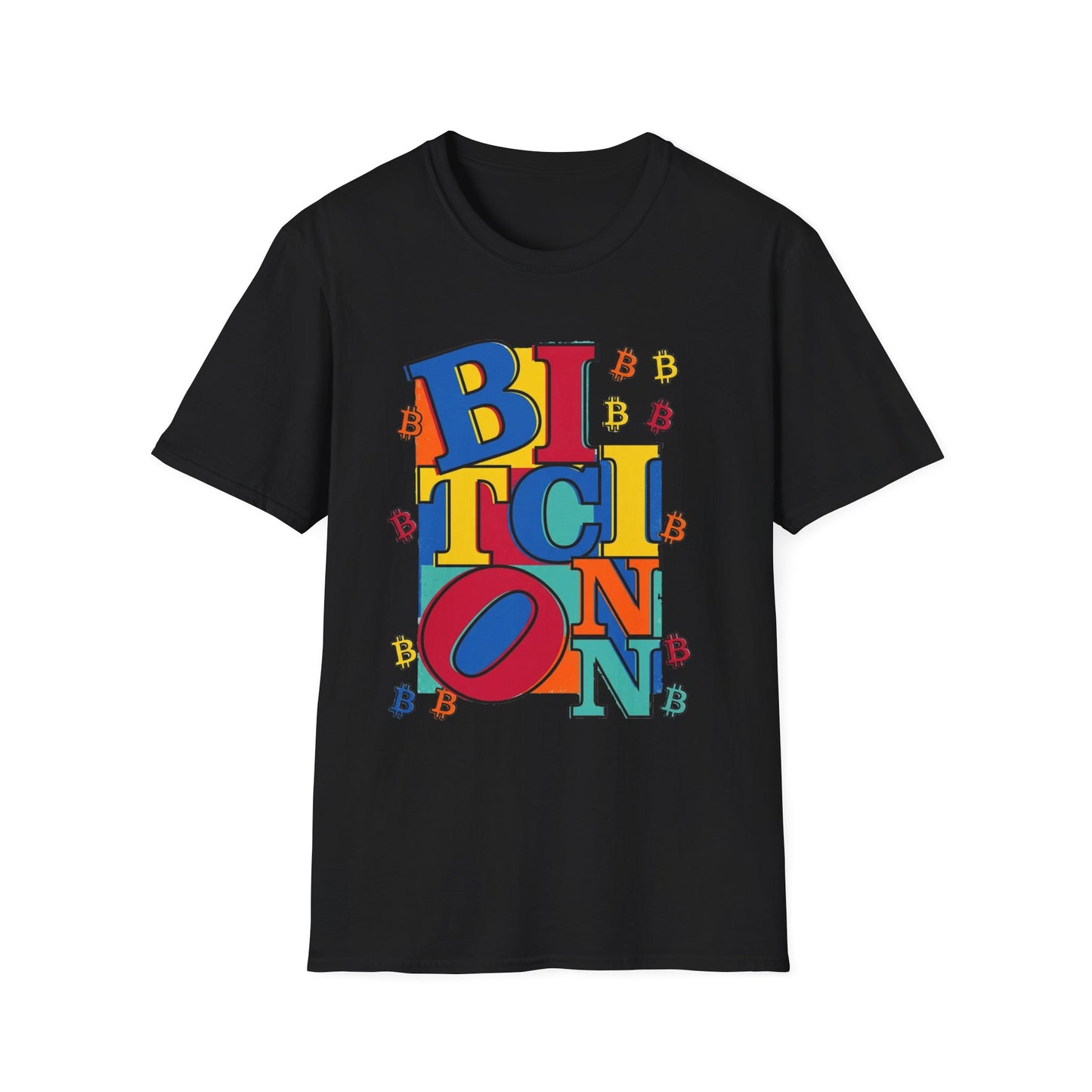 Bitcoin Retro Block T-Shirt