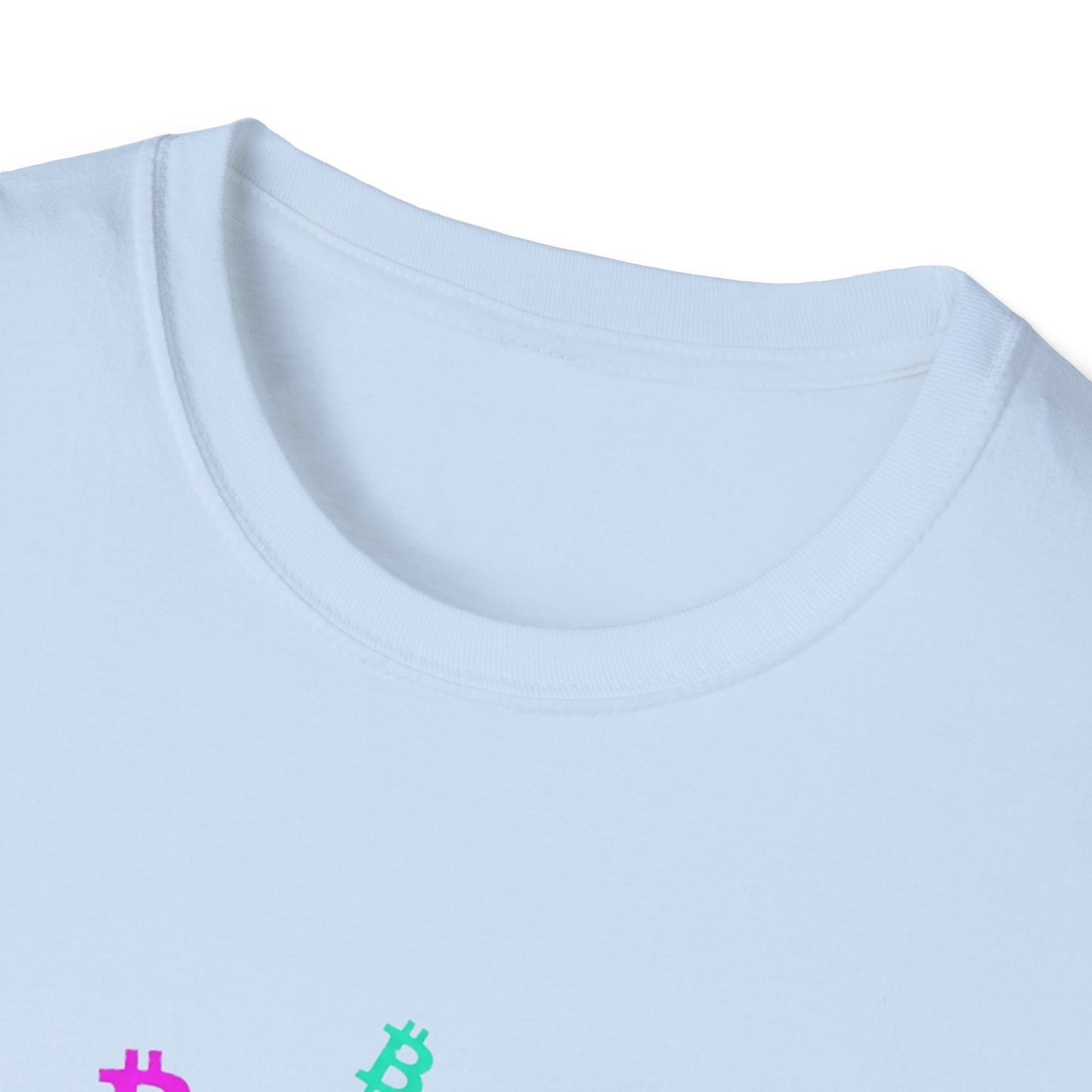 Satoshis Colorful Bitcoin Logo T-Shirt