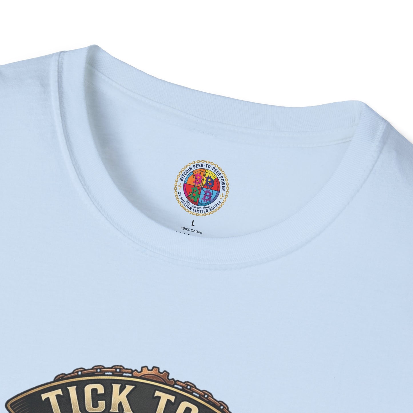Bitcoin 'Tick Tock Next Block' T-Shirt