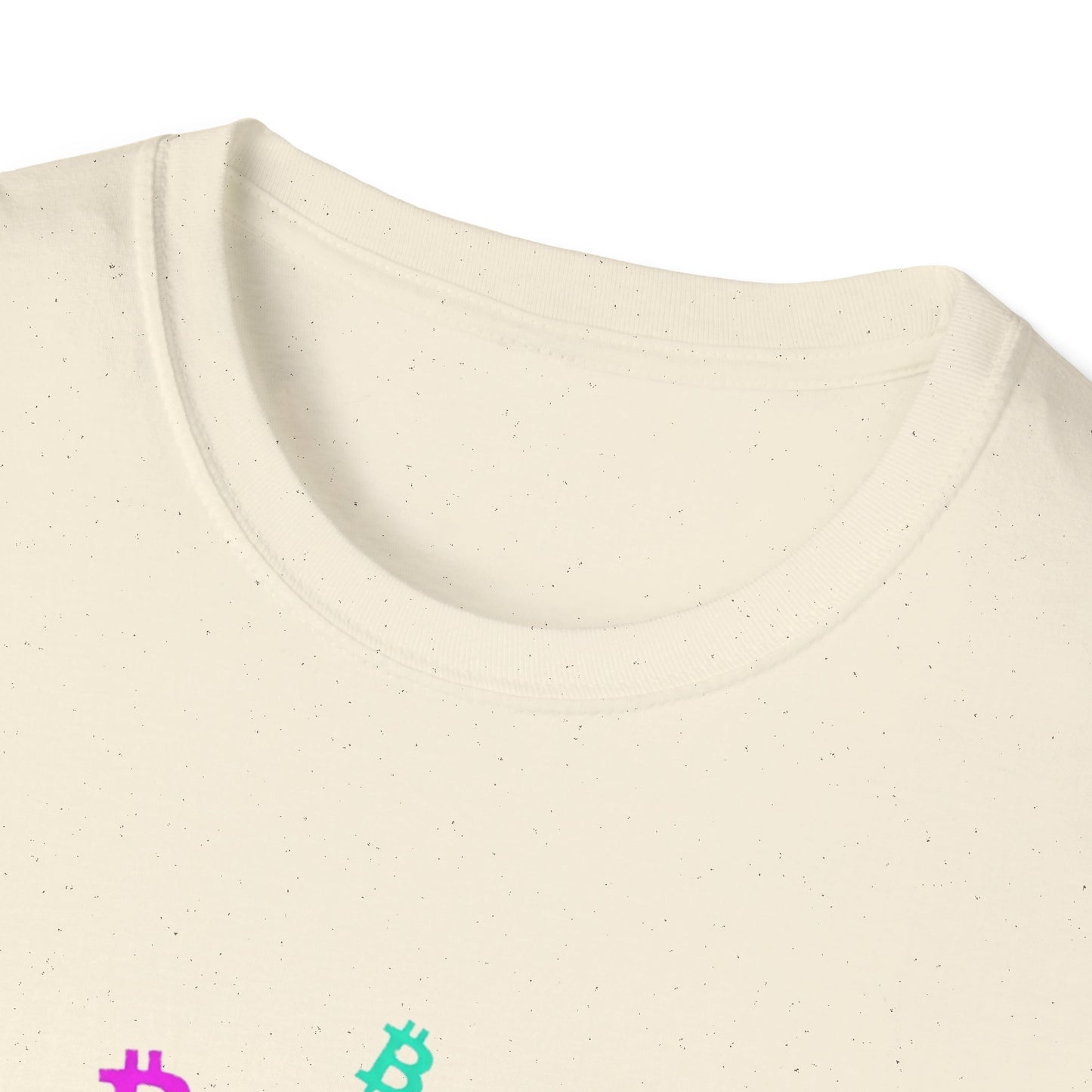 Satoshis Colorful Bitcoin Logo T-Shirt