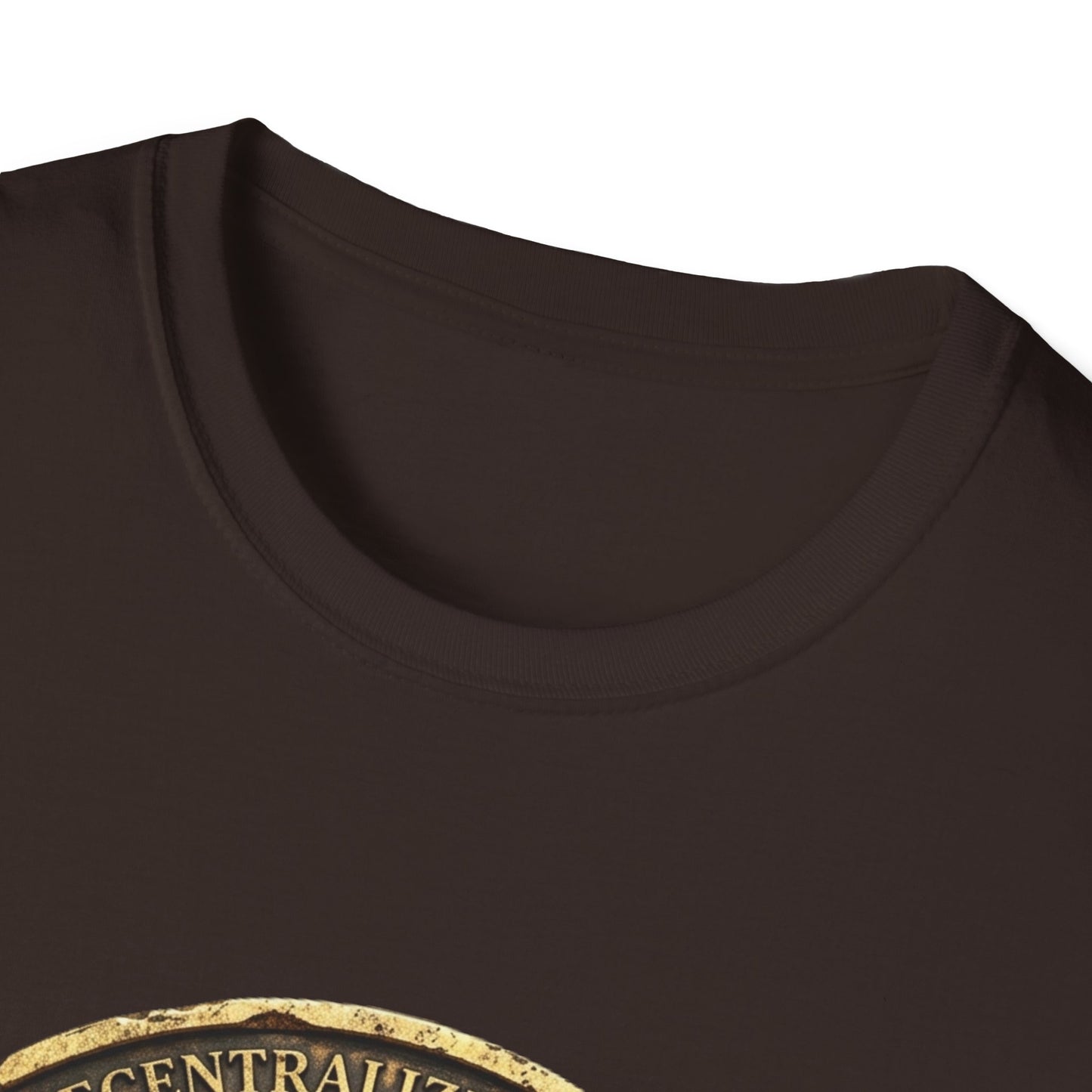 Bitcoin Coin Graphic T-Shirt — Vintage Gold Crypto Tee for Bitcoin Fans