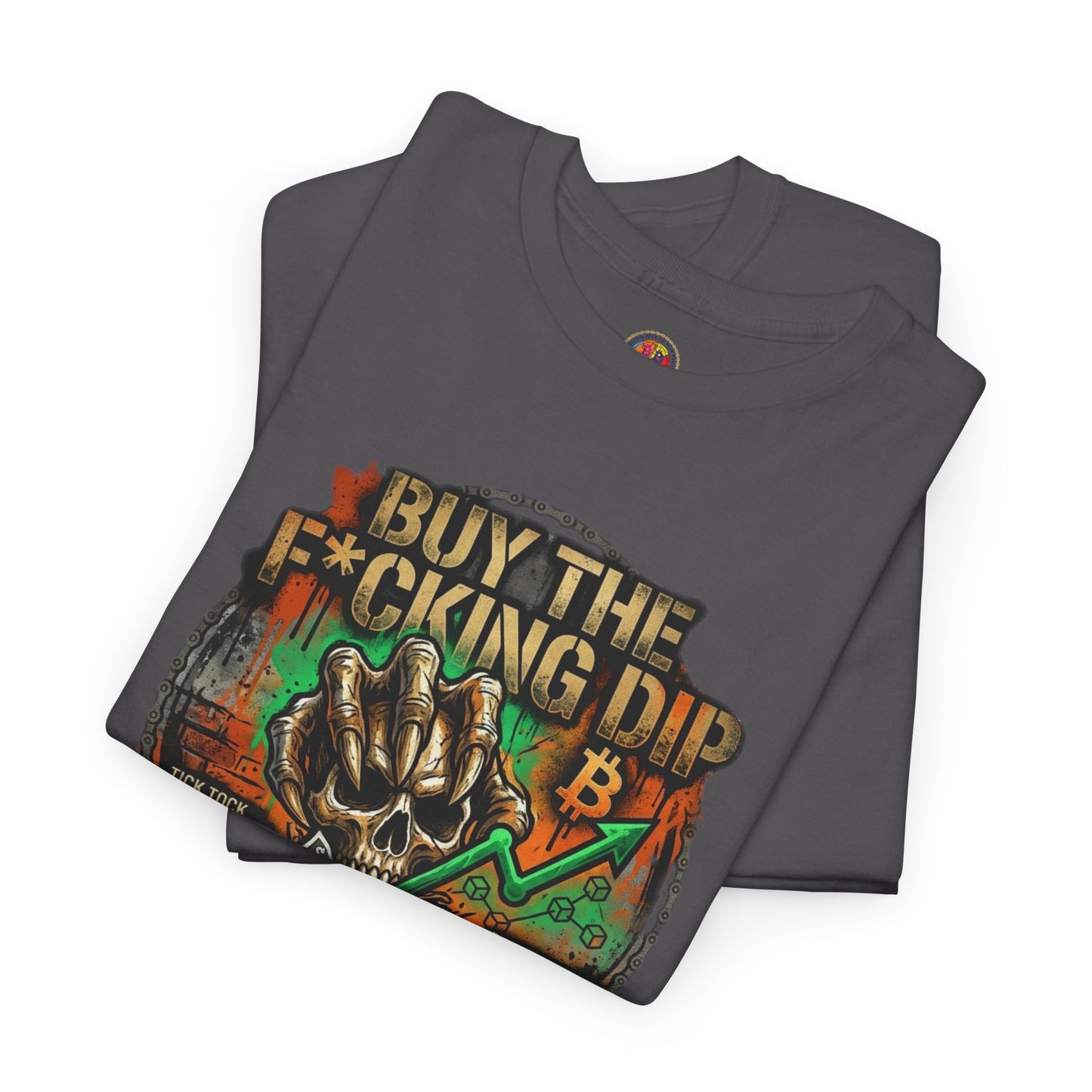 Buy The F*cking Dip Graphic Tee — Stock Market Crypto HODL Trading Shirt