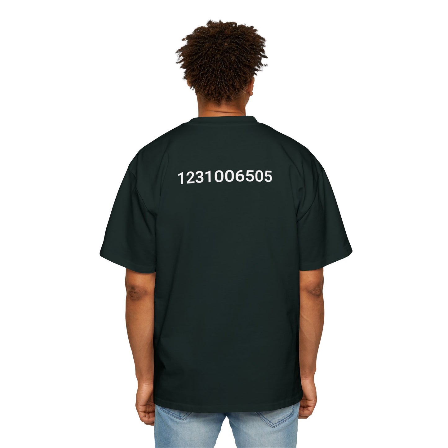 Genesis Block Unix 1231006505 Timestamp Men's Tee — Bitcoin History Timestamp T-Shirt