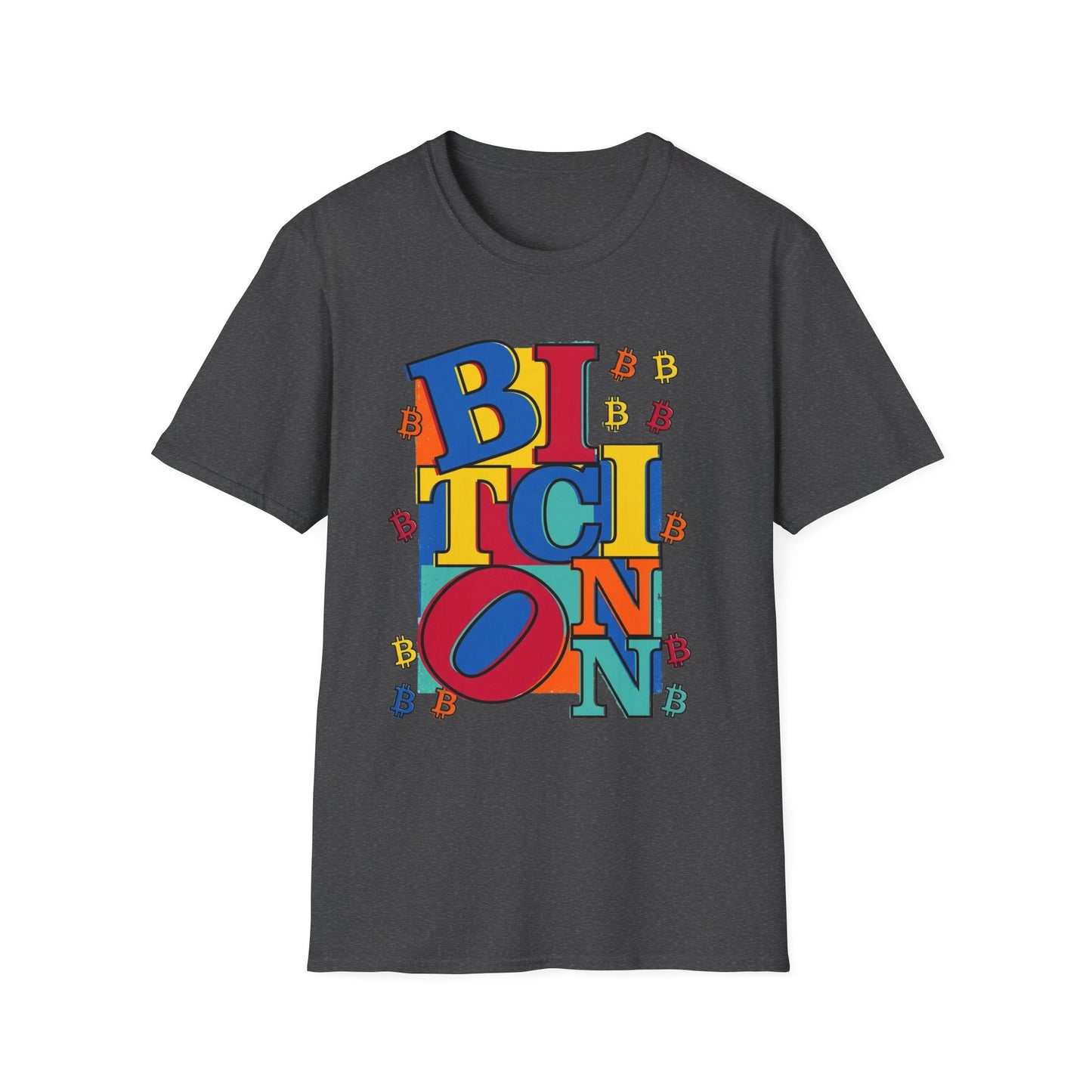 Bitcoin Retro Block T-Shirt