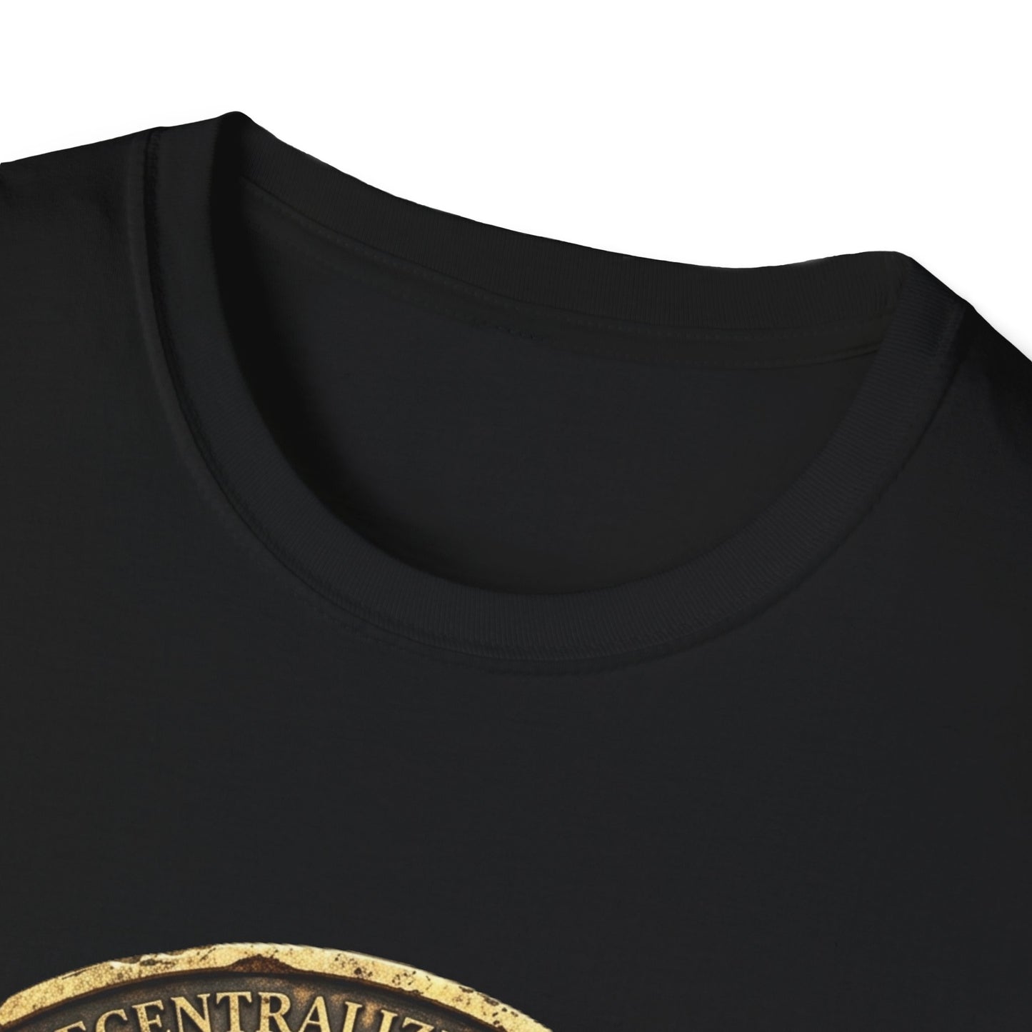 Bitcoin Coin Graphic T-Shirt — Vintage Gold Crypto Tee for Bitcoin Fans