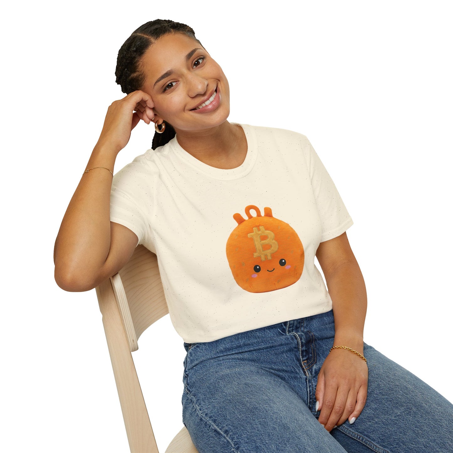 Bitcoin Kawaii Cute Crypto T-Shirt — Cute Bitcoin Dumpling Design