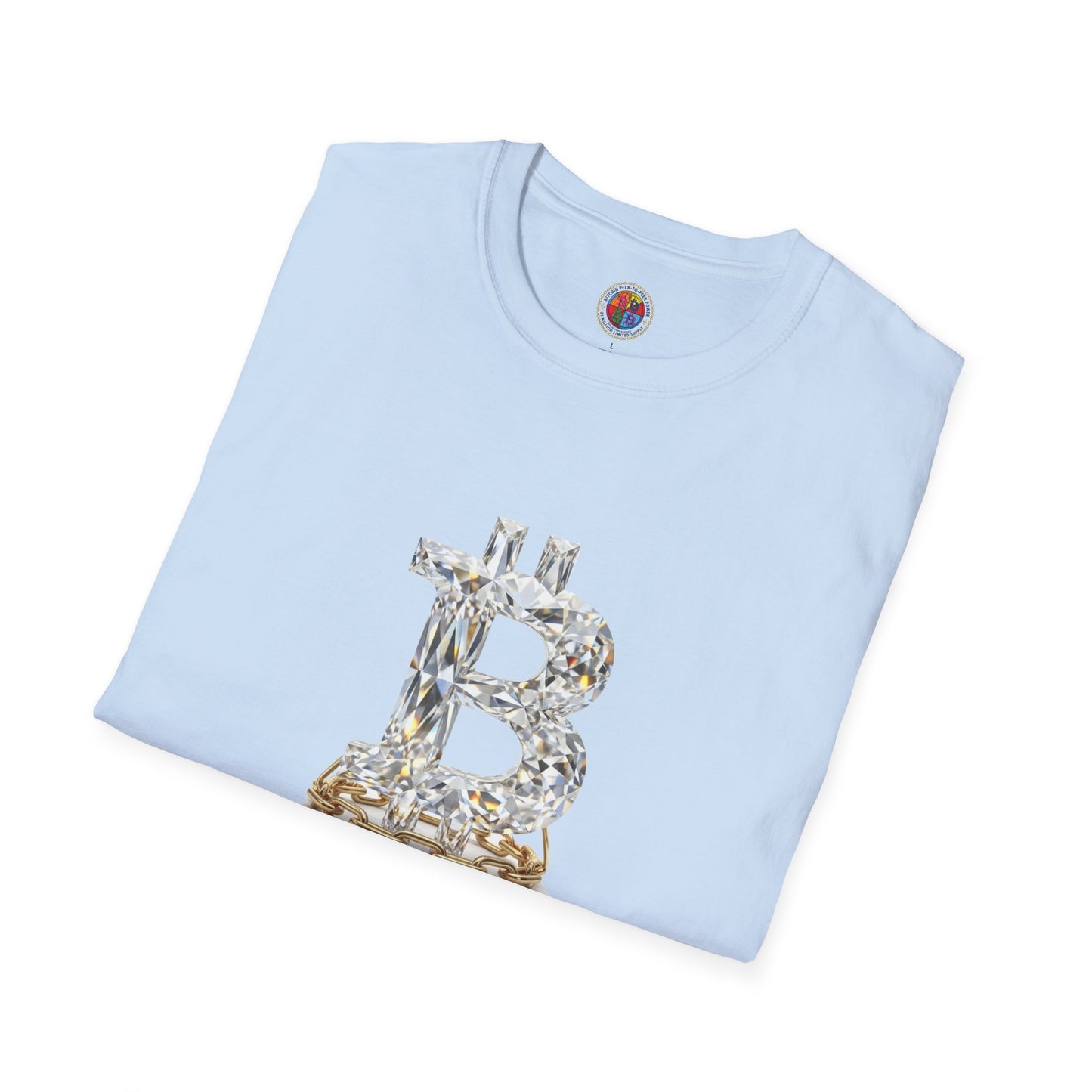 Bitcoin Diamond Forever Graphic Tee | Unisex Softstyle T-Shirt