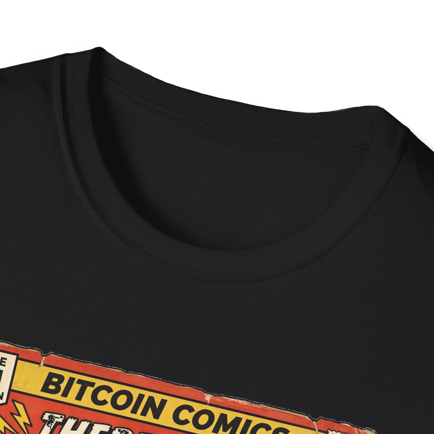 Bitcoin Comics Retro T-Shirt — "There Is No Second Best!" Vintage Crypto Tee