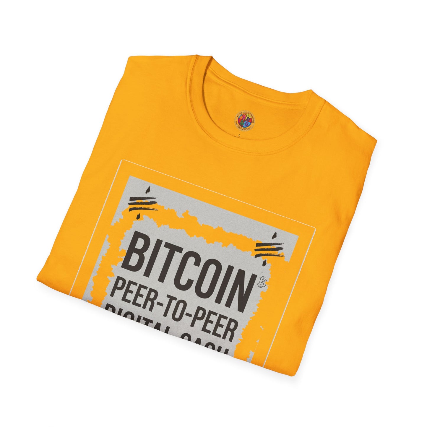Bitcoin Peer-to-Peer Digital Cash System T-Shirt