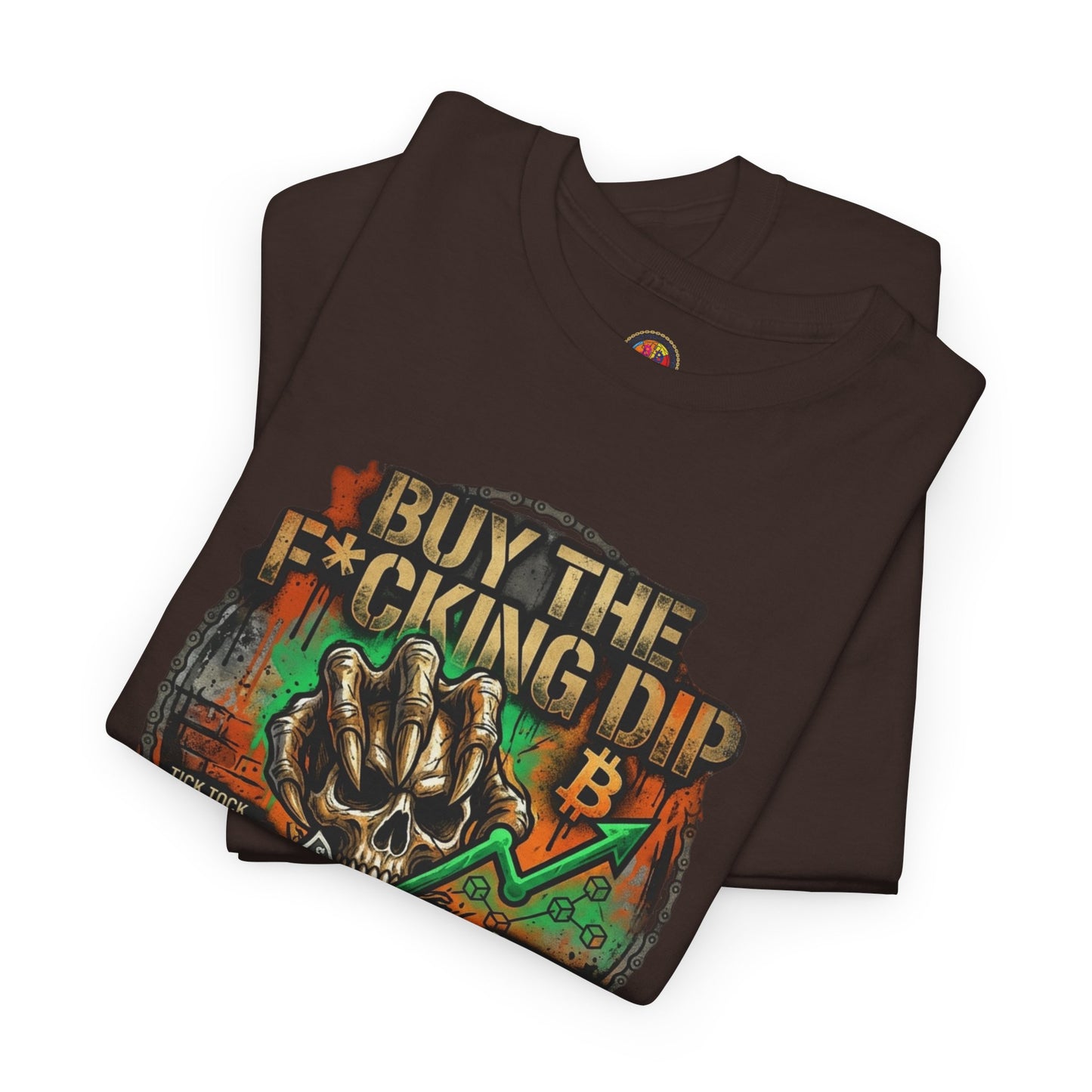 Buy The F*cking Dip Graphic Tee — Stock Market Crypto HODL Trading Shirt