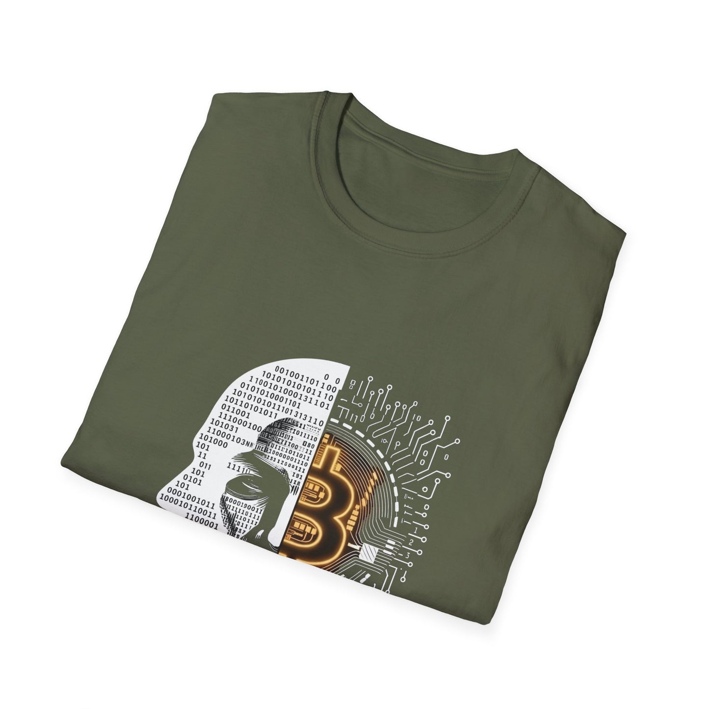 Think Decentralized Bitcoin T-Shirt — Crypto Tech Graphic Tee