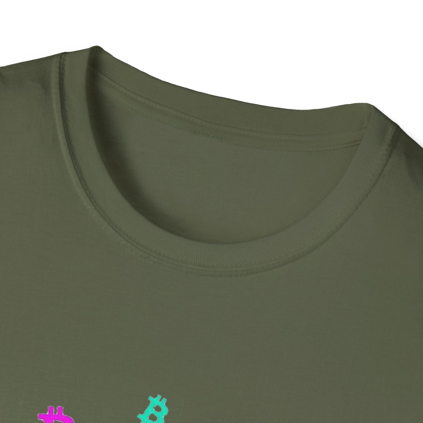 Satoshis Colorful Bitcoin Logo T-Shirt