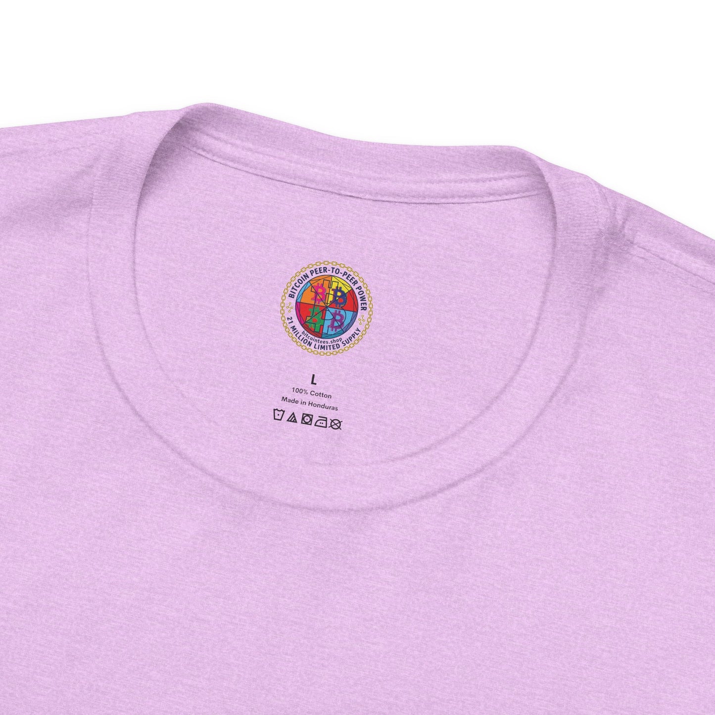 Bitcoin Growth Cartoon Tee — Crypto Stairs Illustration T-Shirt