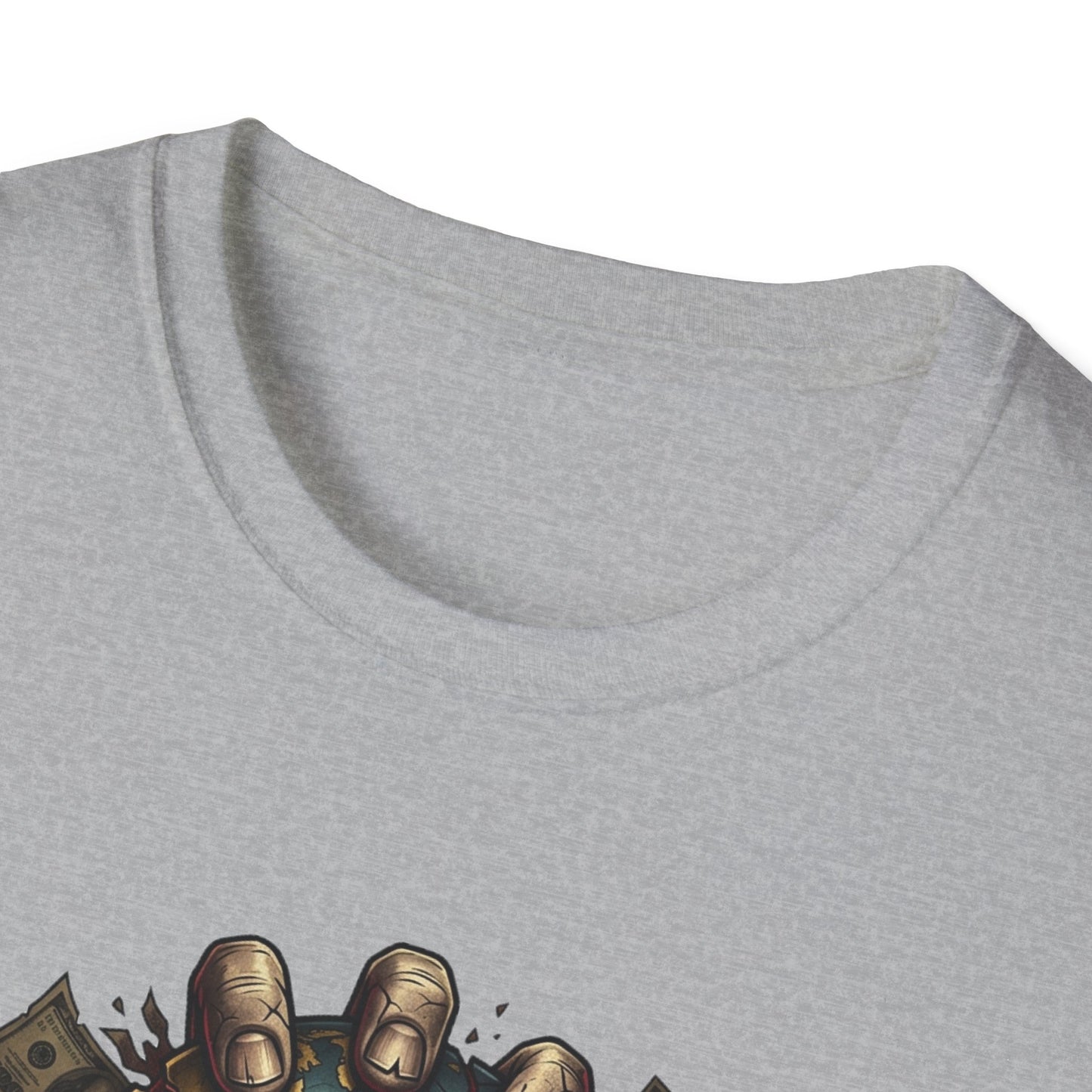 Bitcoin Is The Answer T-Shirt — "Fix The Money, Fix The World" Compass Graphic Tee