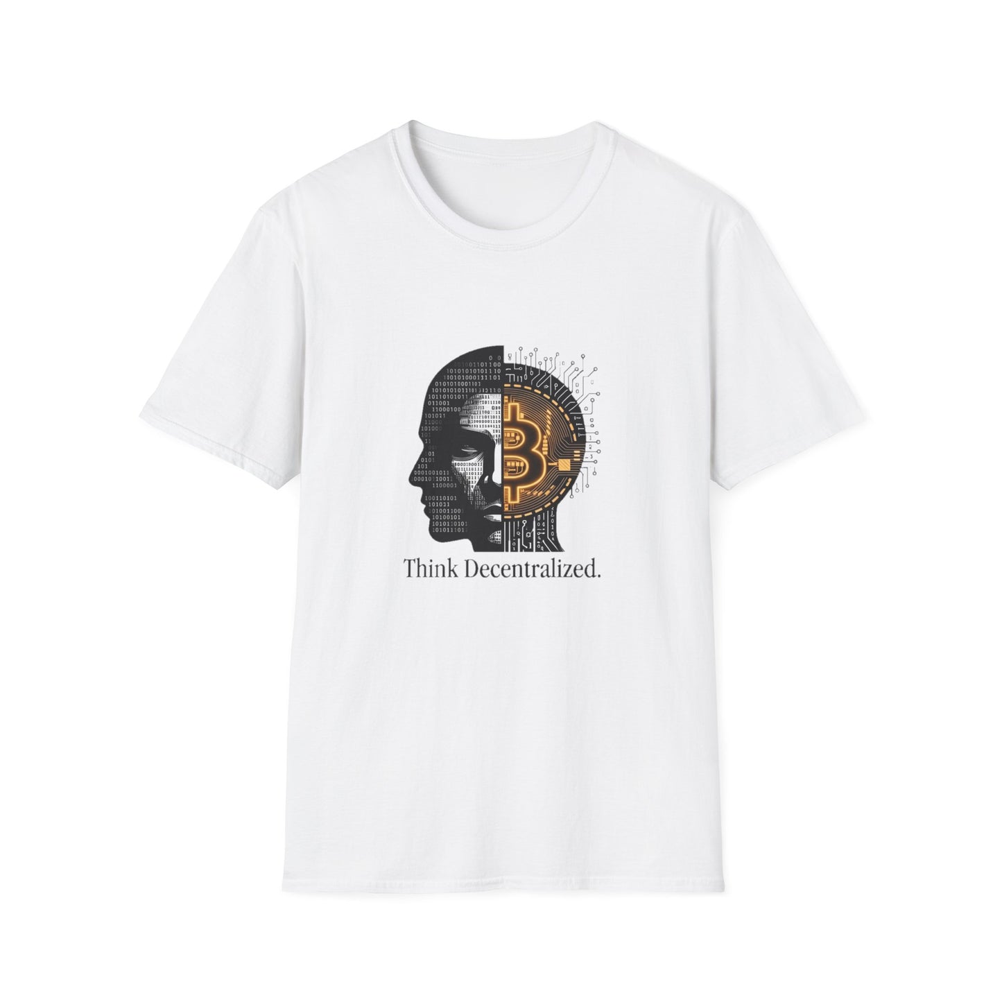 Bitcoin Mind T-Shirt — "Think Decentralized" Crypto Graphic Tee