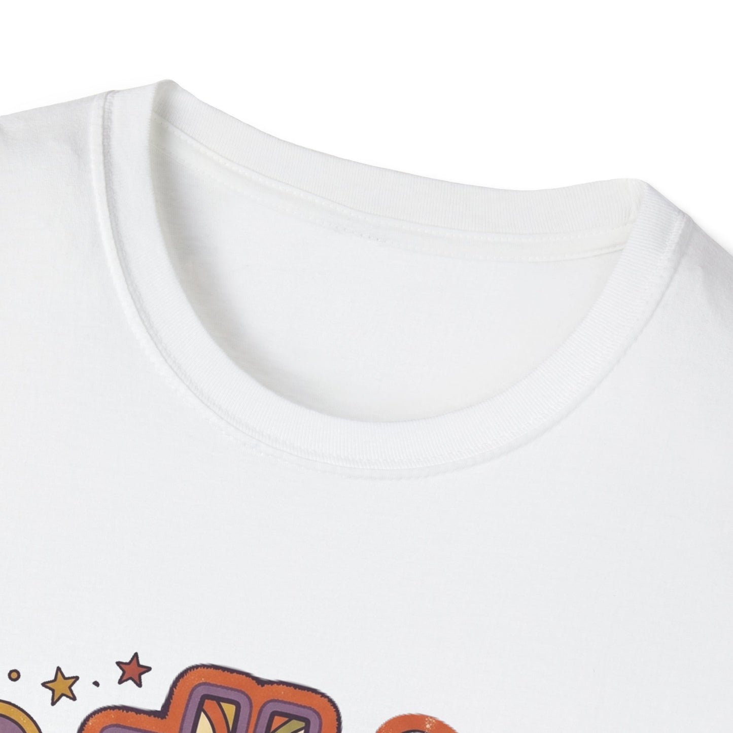 Groovy Retro Bitcoin Graphic T-Shirt | Cryptocurrency Logo Tee