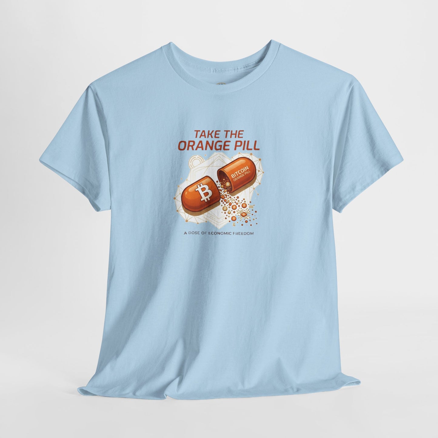 Bitcoin 'Take The Orange Pill' Graphic Tee