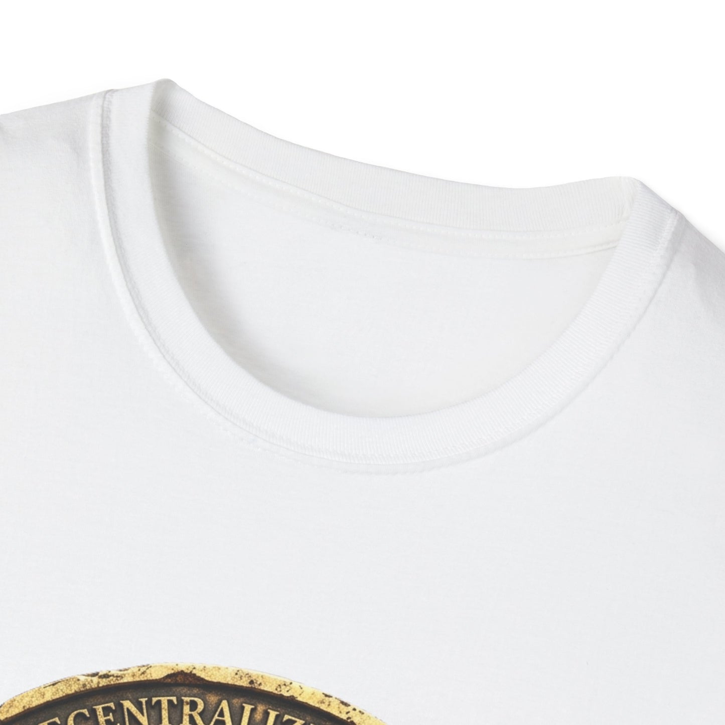 Bitcoin Coin Graphic T-Shirt — Vintage Gold Crypto Tee for Bitcoin Fans