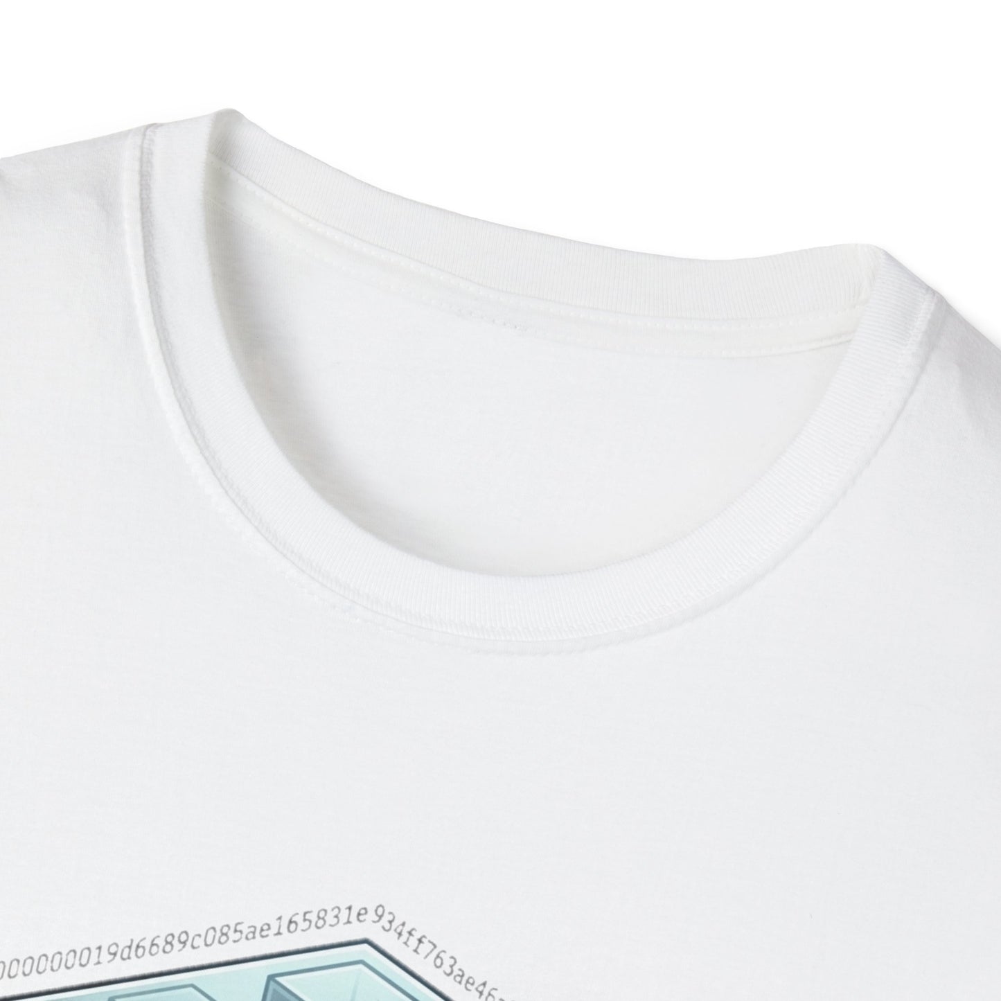 T-Shirt — The Genesis Block Bitcoin Graphic Tee (Cryptocurrency Miner Design)