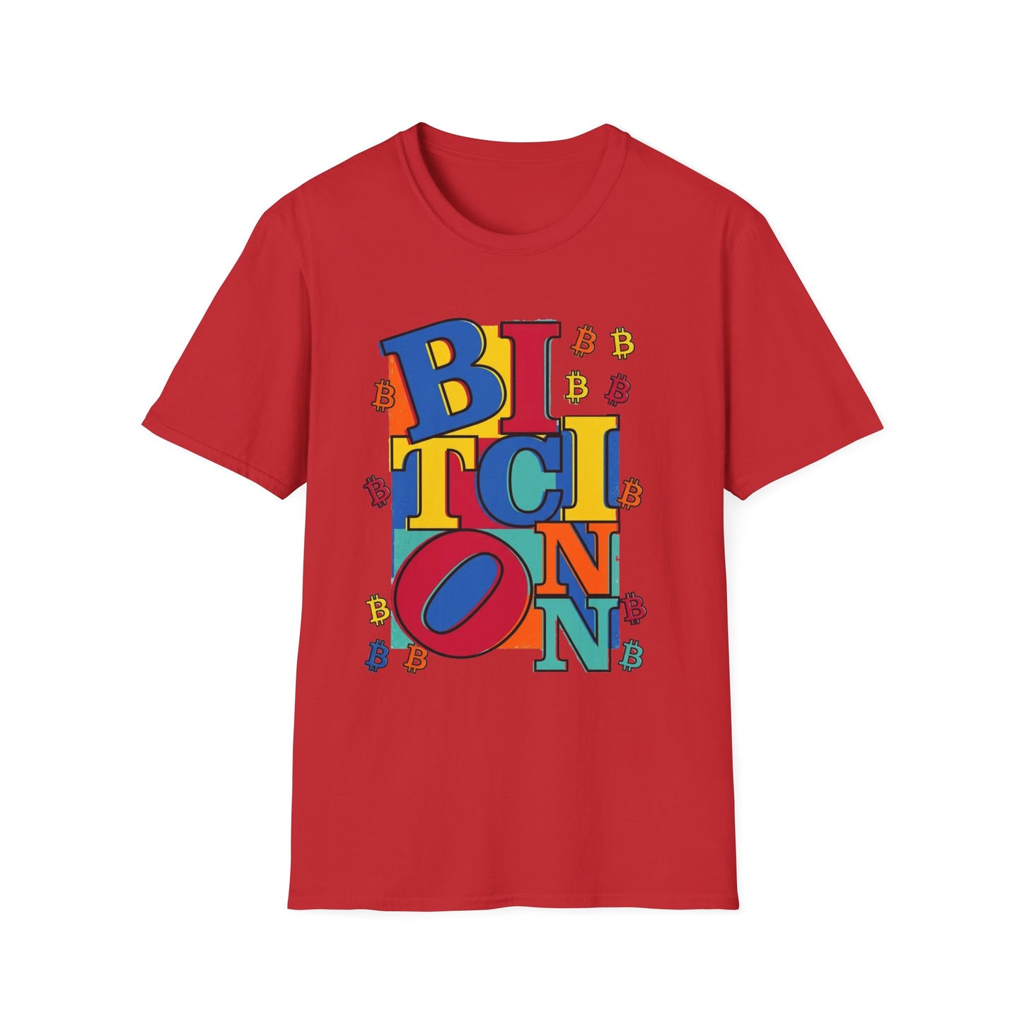 Bitcoin Retro Block T-Shirt