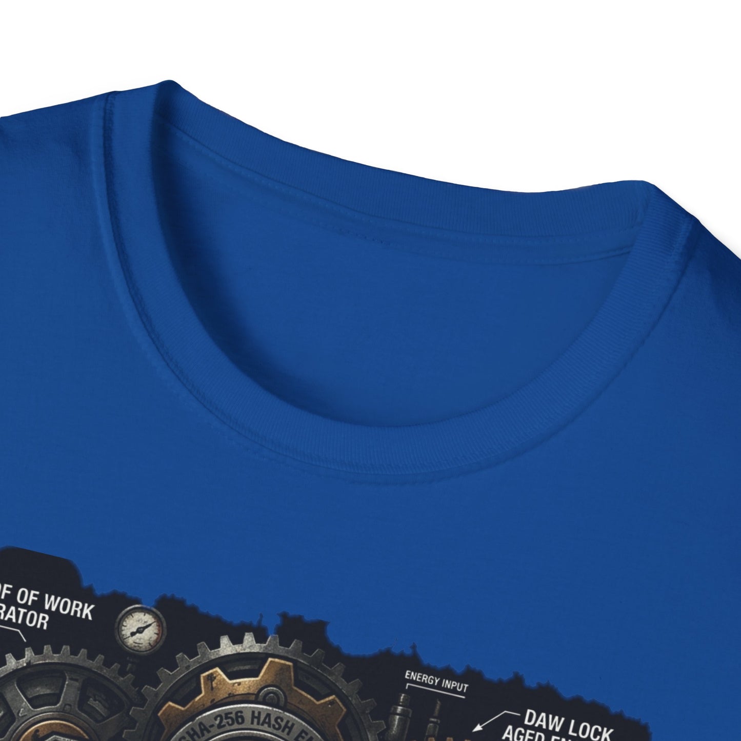 Bitcoin Proof of Work T-Shirt — Crypto Miner Vintage Graphic Tee