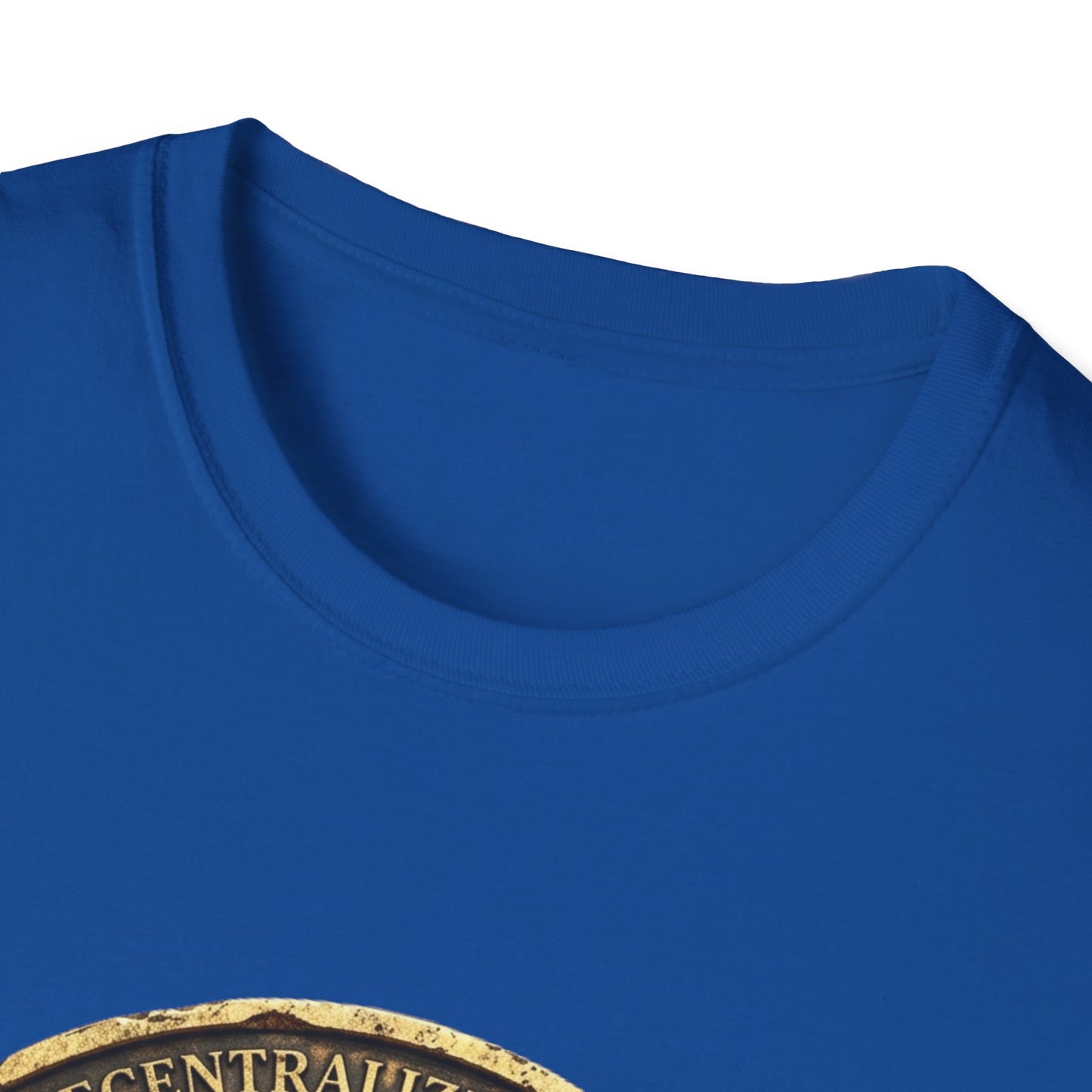 Bitcoin Coin Graphic T-Shirt — Vintage Gold Crypto Tee for Bitcoin Fans