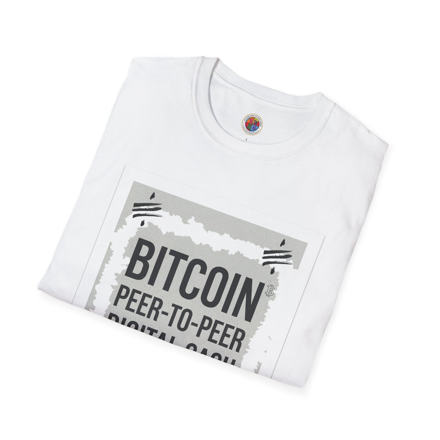 Bitcoin Peer-to-Peer Digital Cash System T-Shirt