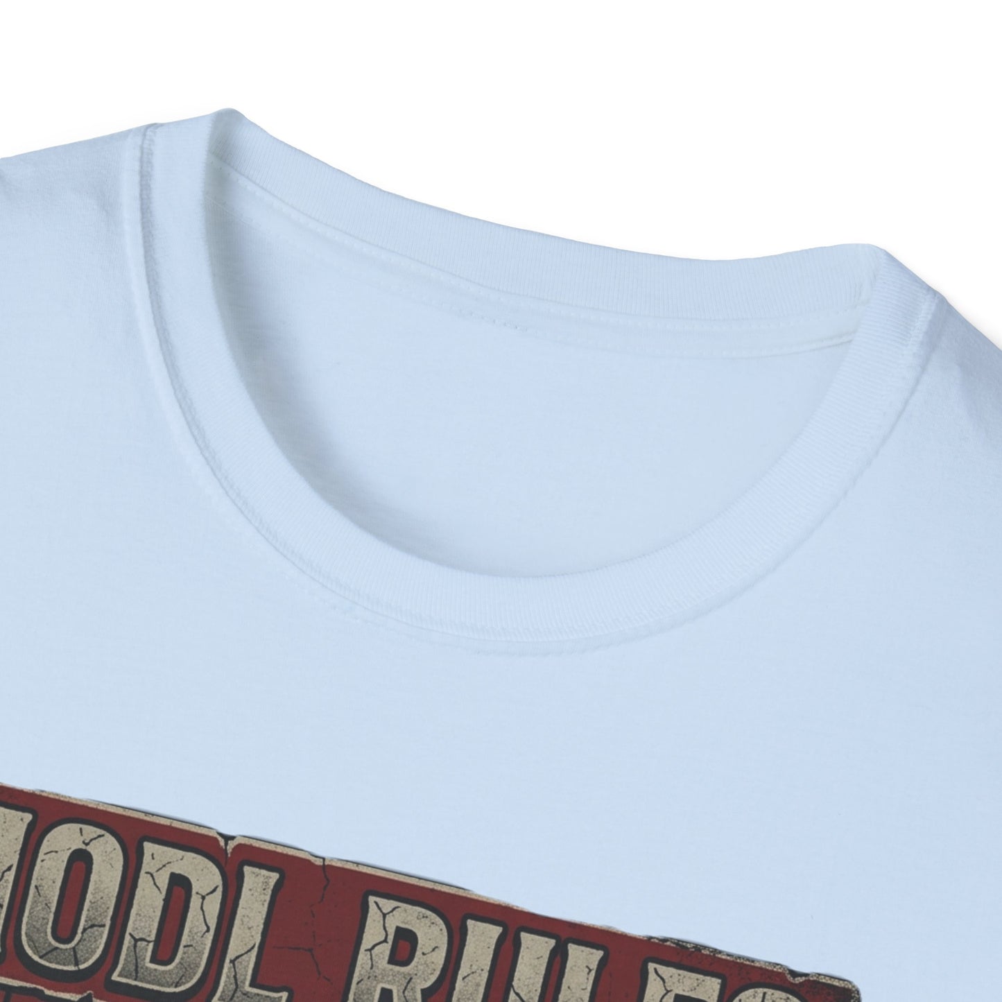 HODL Rules Bitcoin T-Shirt — Crypto Hodler Poster Graphic Tee