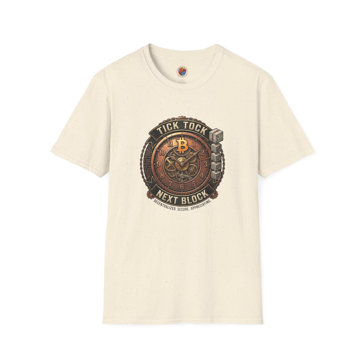 Bitcoin 'Tick Tock Next Block' T-Shirt