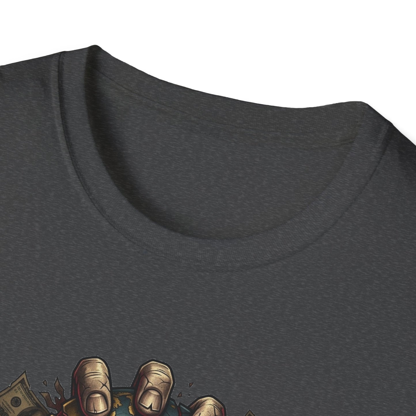 Bitcoin Is The Answer T-Shirt — "Fix The Money, Fix The World" Compass Graphic Tee