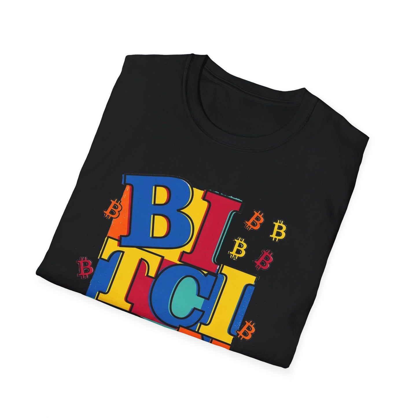 Bitcoin Retro Block T-Shirt