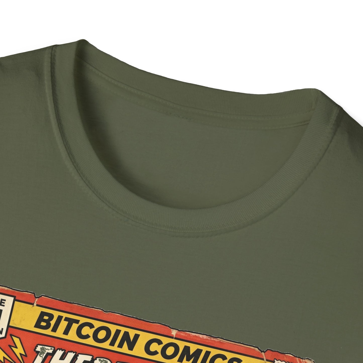Bitcoin Comics Retro T-Shirt — "There Is No Second Best!" Vintage Crypto Tee