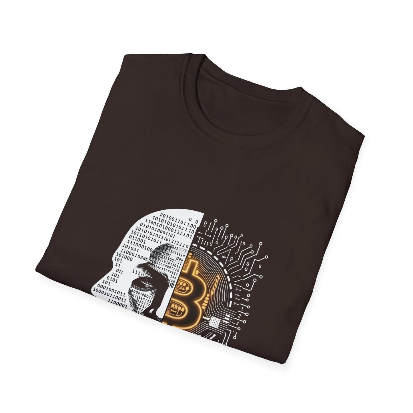Think Decentralized Bitcoin T-Shirt — Crypto Tech Graphic Tee