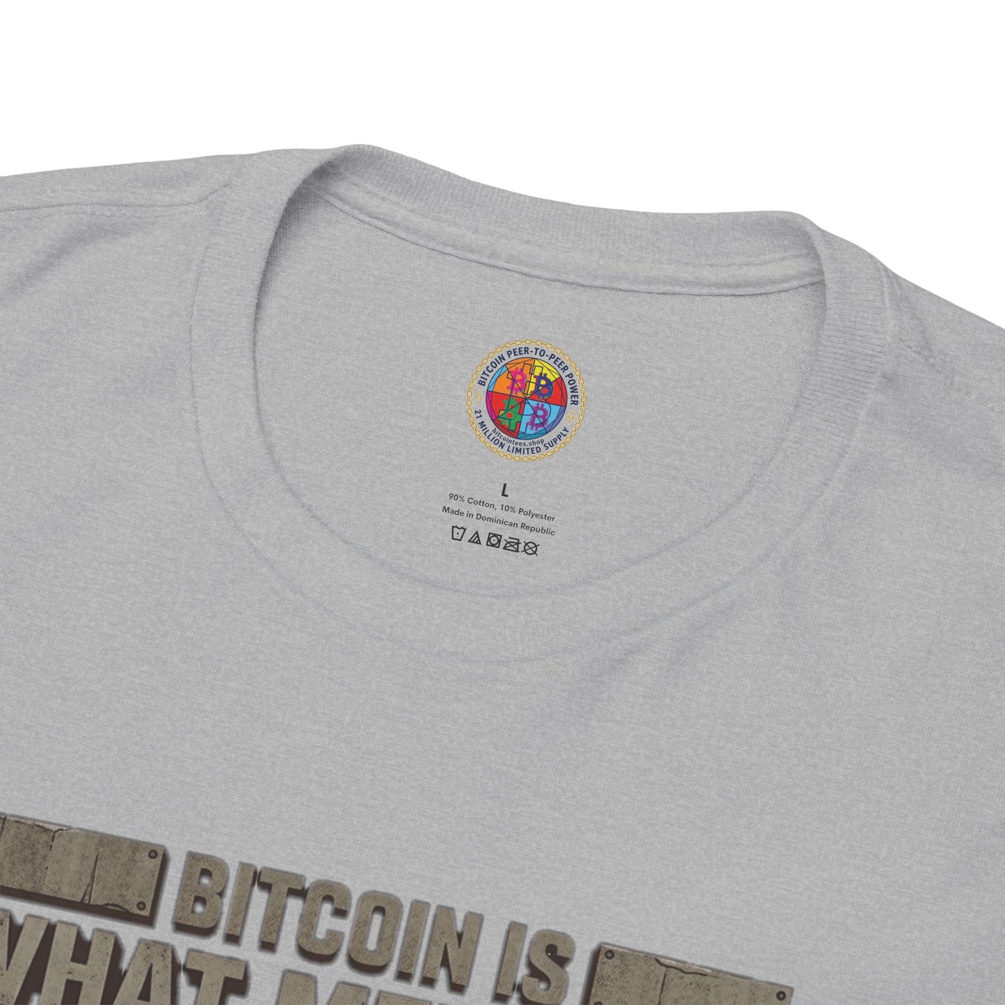 Bitcoin Mercury Effect T-Shirt — "Bitcoin is what mercury does to gold" Graphic Tee