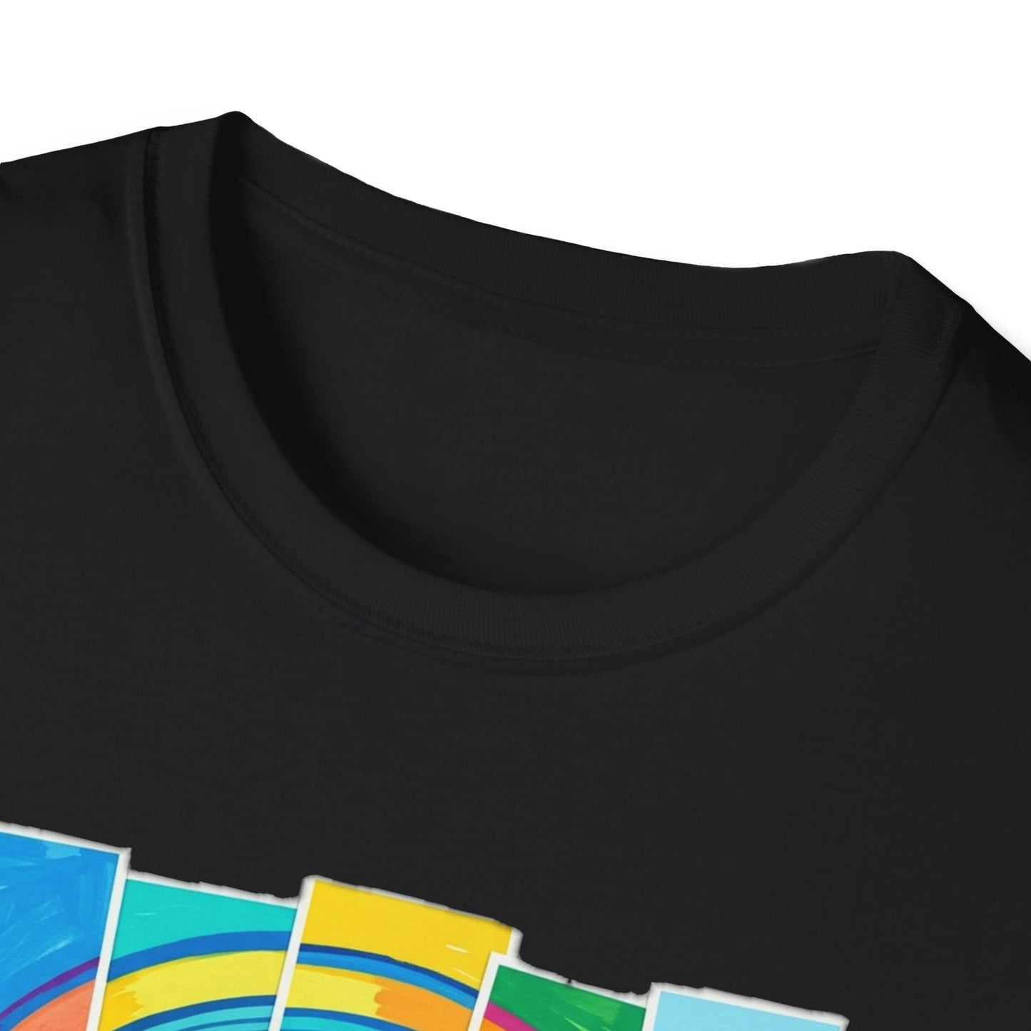 Bitcoin Decentralized Graphic T-Shirt — Colorful Crypto Logo Tee