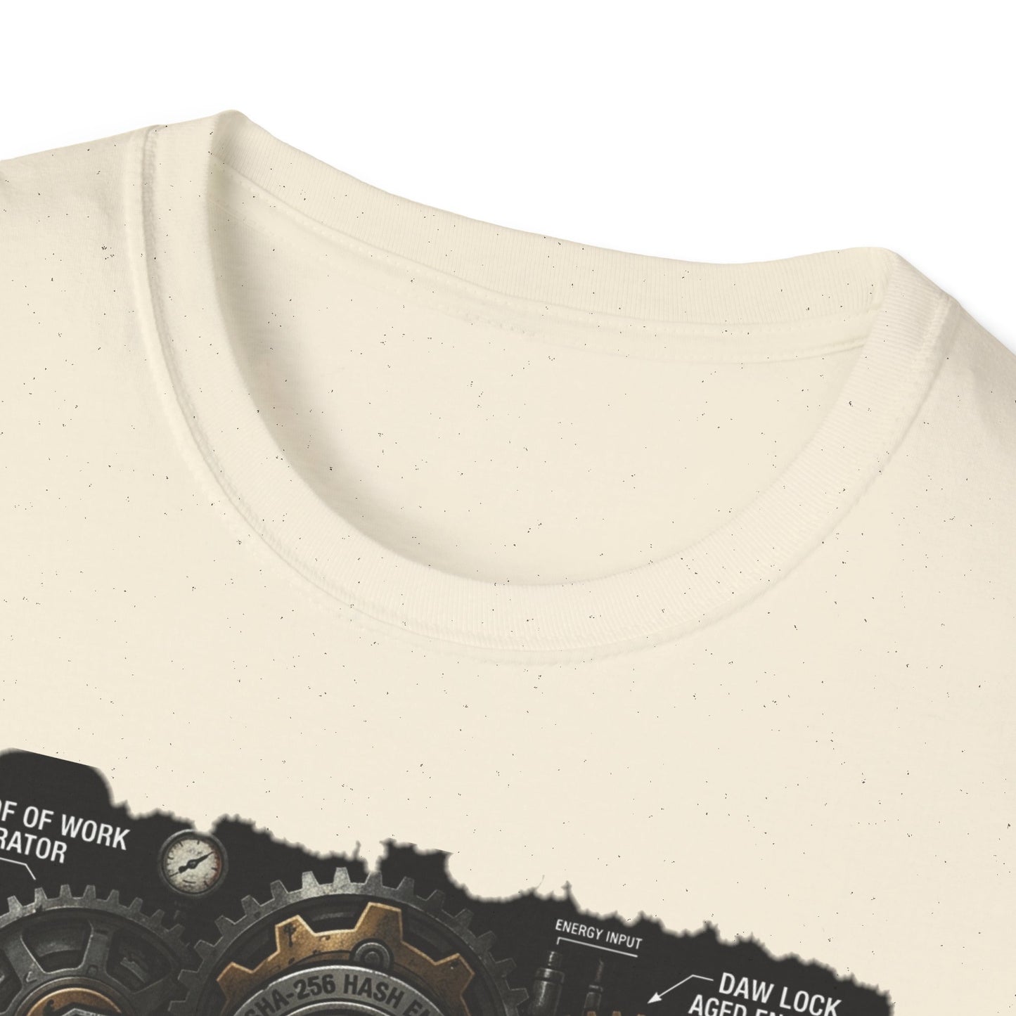 Bitcoin Proof of Work T-Shirt — Crypto Miner Vintage Graphic Tee