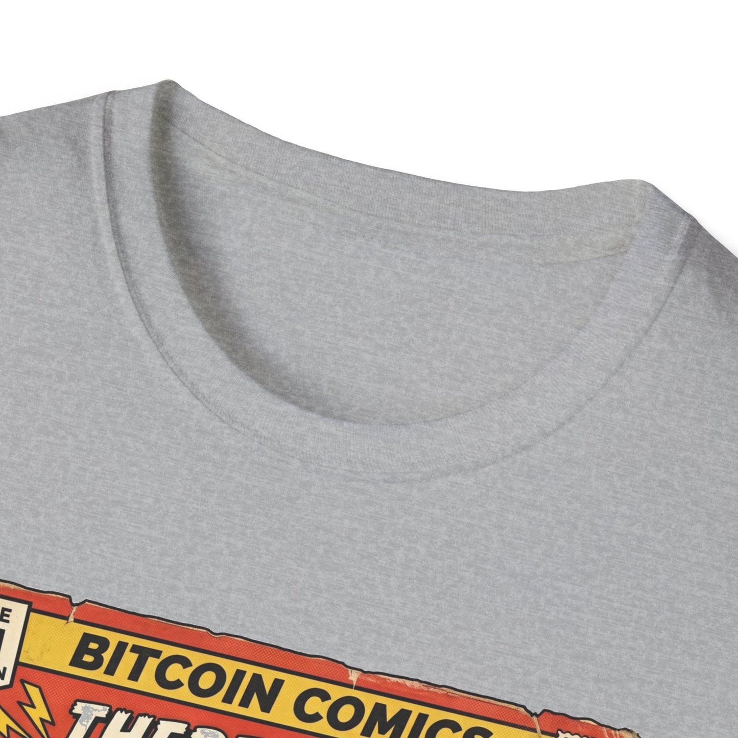 Bitcoin Comics Retro T-Shirt — "There Is No Second Best!" Vintage Crypto Tee