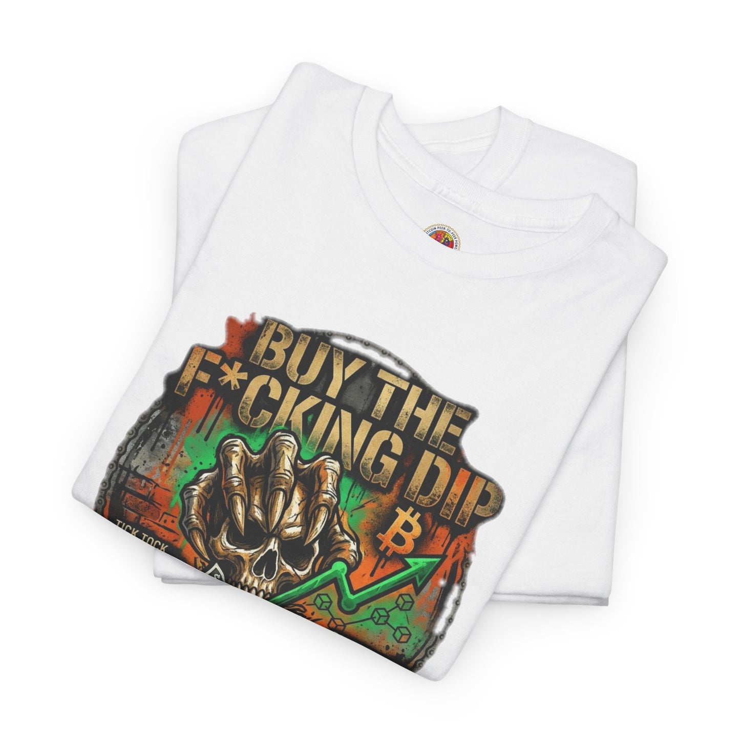 Buy The F*cking Dip Graphic Tee — Stock Market Crypto HODL Trading Shirt